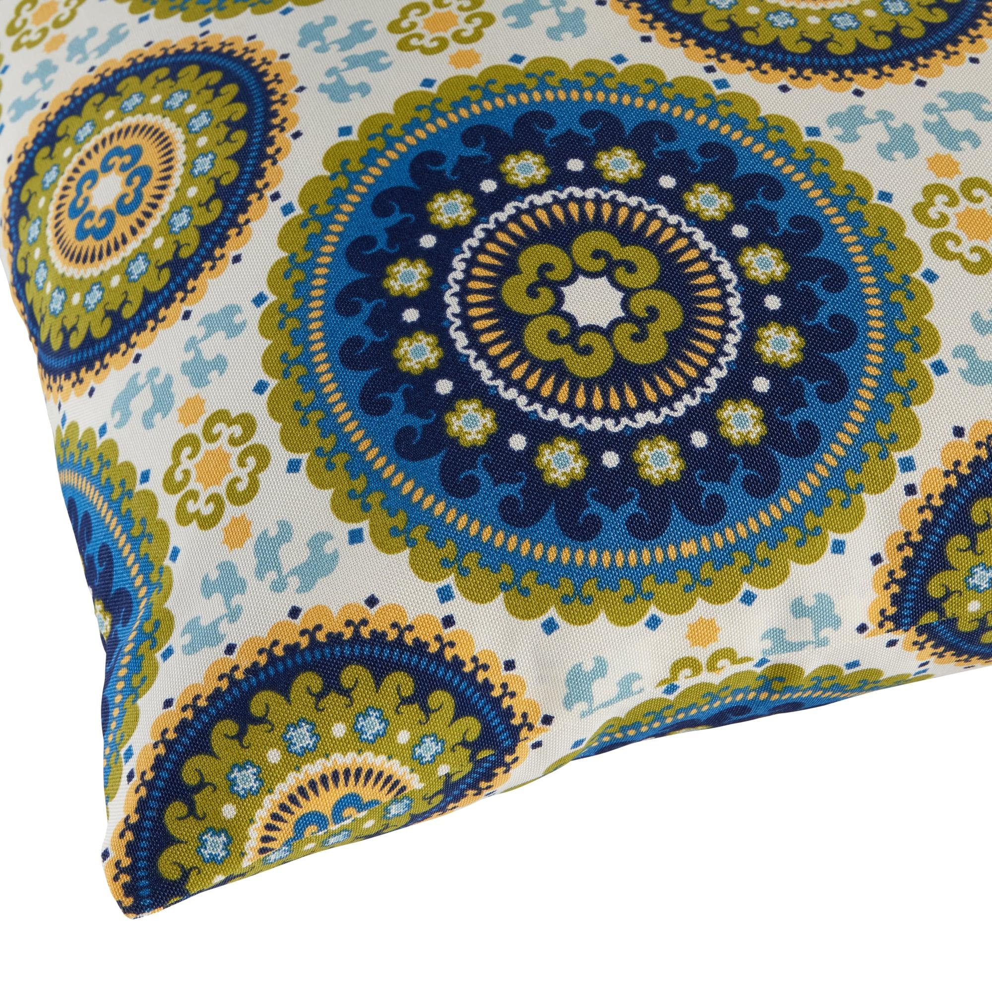 Indoor/Outdoor Reversible Throw Pillow