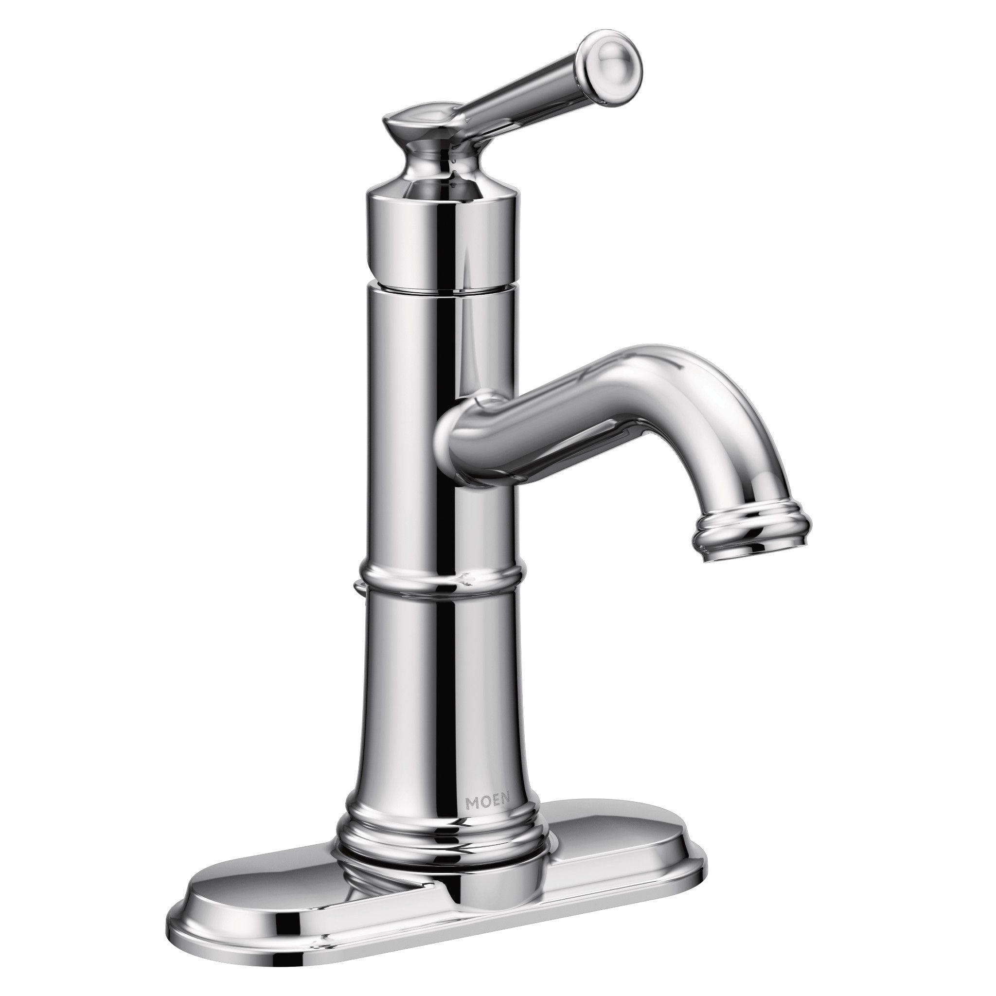 Belfield Single Hole Bathroom Faucet with Drain Assembly