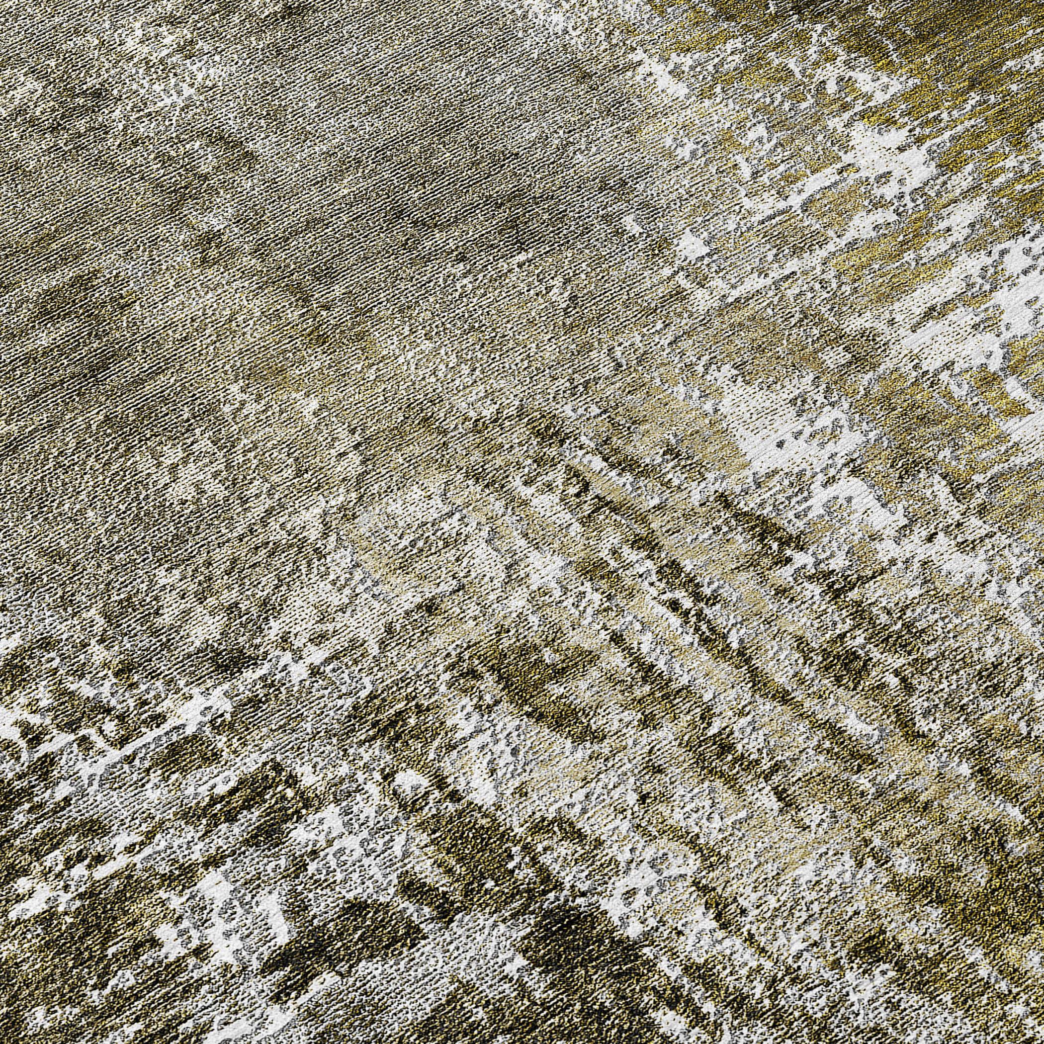 Addison Rugs Chantille ACN718 Taupe 8' x 8' Indoor Outdoor Round Area Rug, Easy Clean, Machine Washable, Non Shedding, Bedroom, Entry, Living Room, Dining Room, Kitchen, Patio Rug