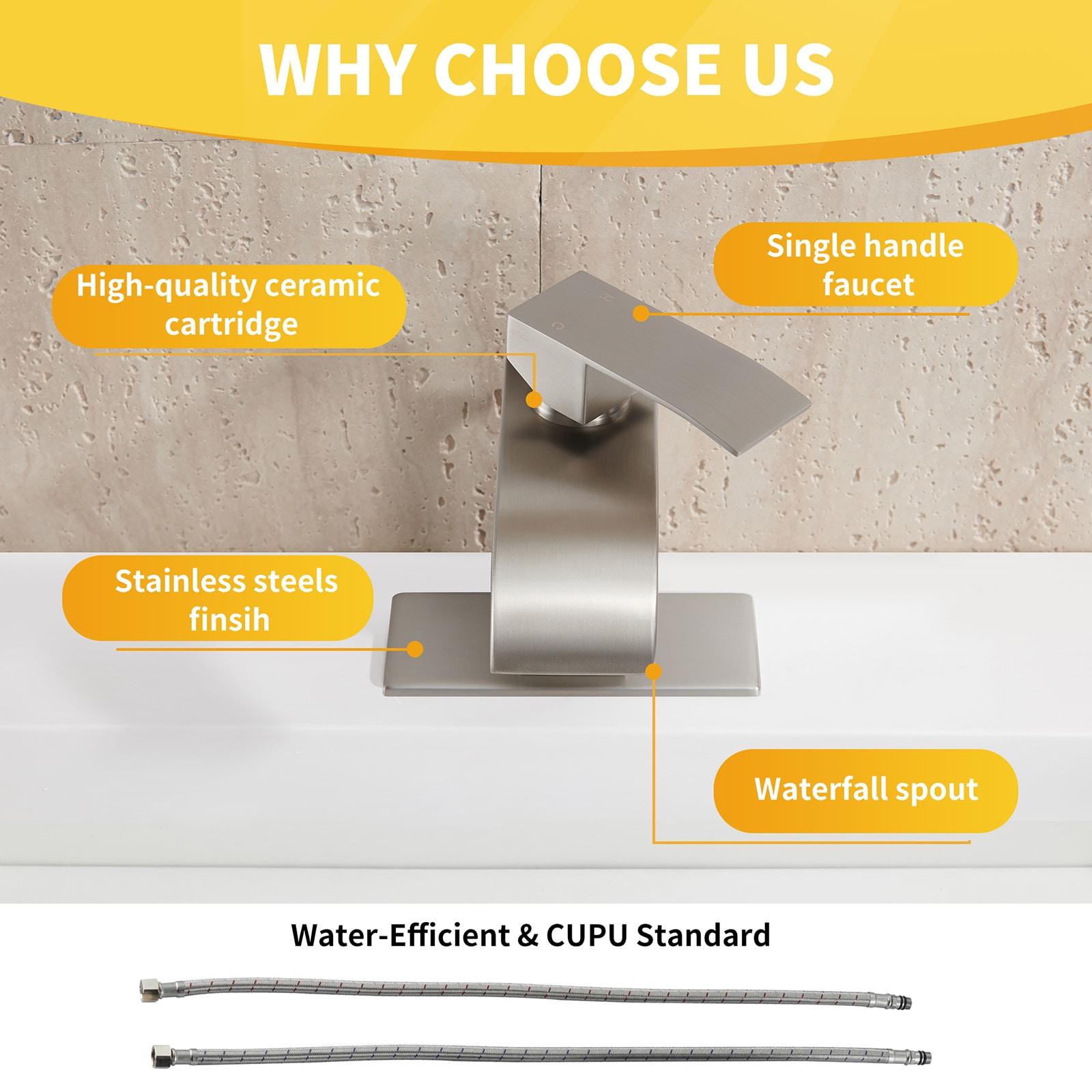 Single-Hole Single-handle Bathroom Faucet