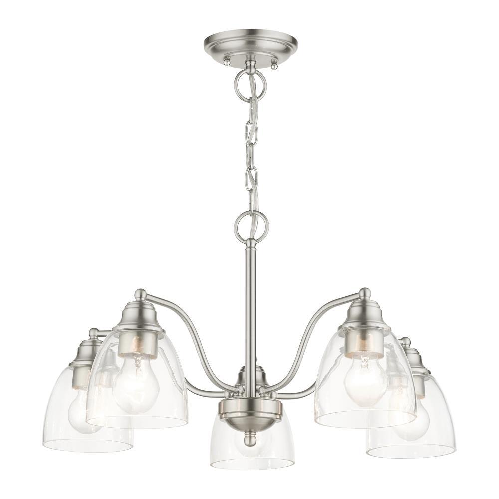 Livex Lighting Montgomery 5 - Light Chandelier in  Brushed Nickel