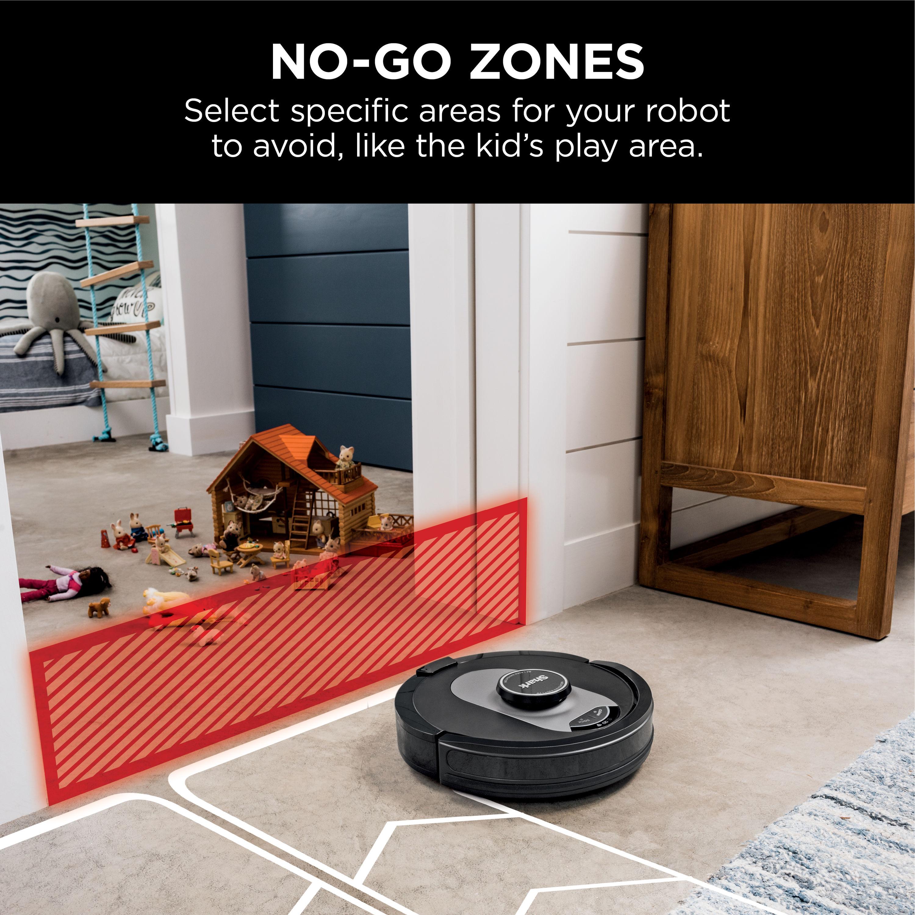 Shark AI Ultra Robot Vacuum with XL HEPA Self-Empty Base, LIDAR Navigation, Wi-Fi Connected - Black