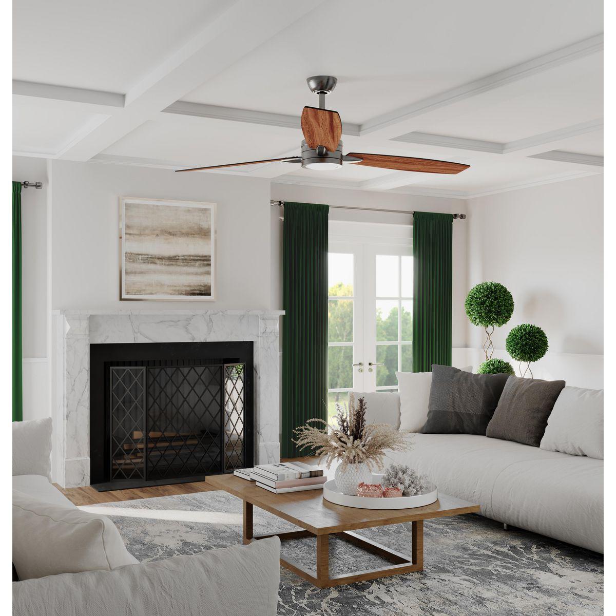 Gaze Collection 60" LED Three-Blade Ceiling Fan