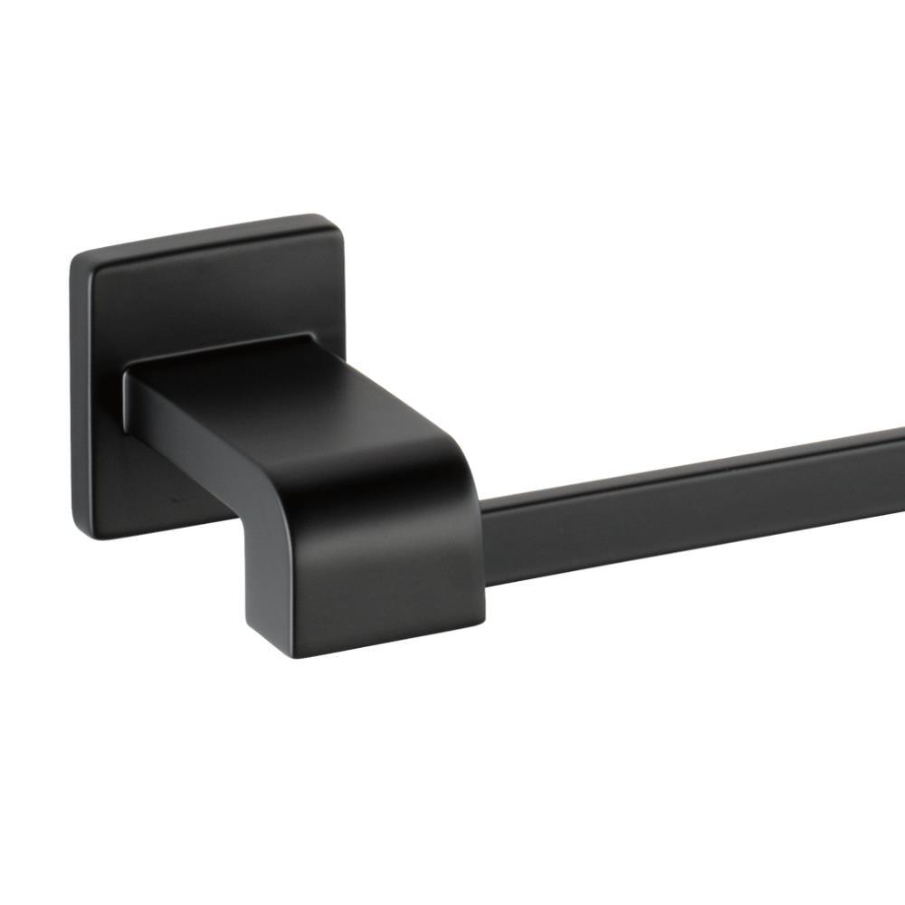 Delta Ara 24 in. Wall Mount Towel Bar Bath Hardware Accessory in Matte Black 77524-BL