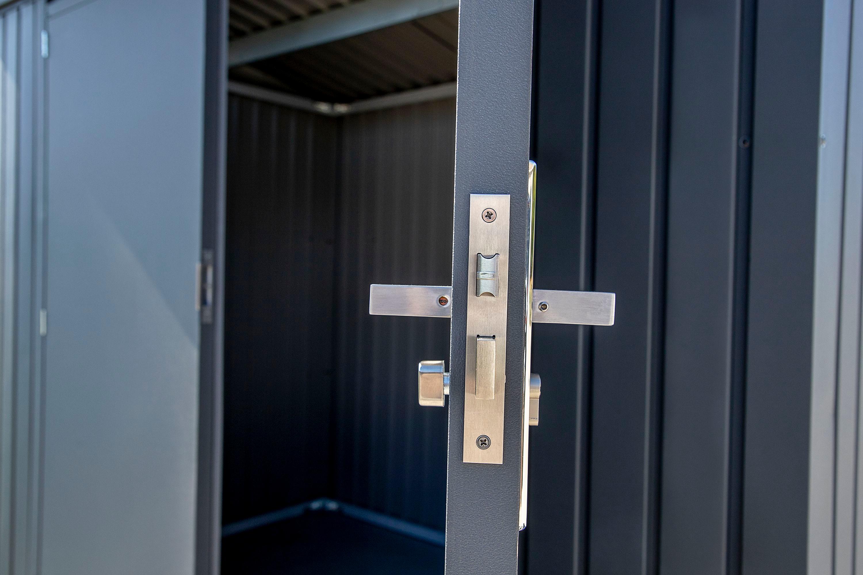 Arrow Sojag 5 ft. W x 8 ft. D Metal Vertical Storage Shed