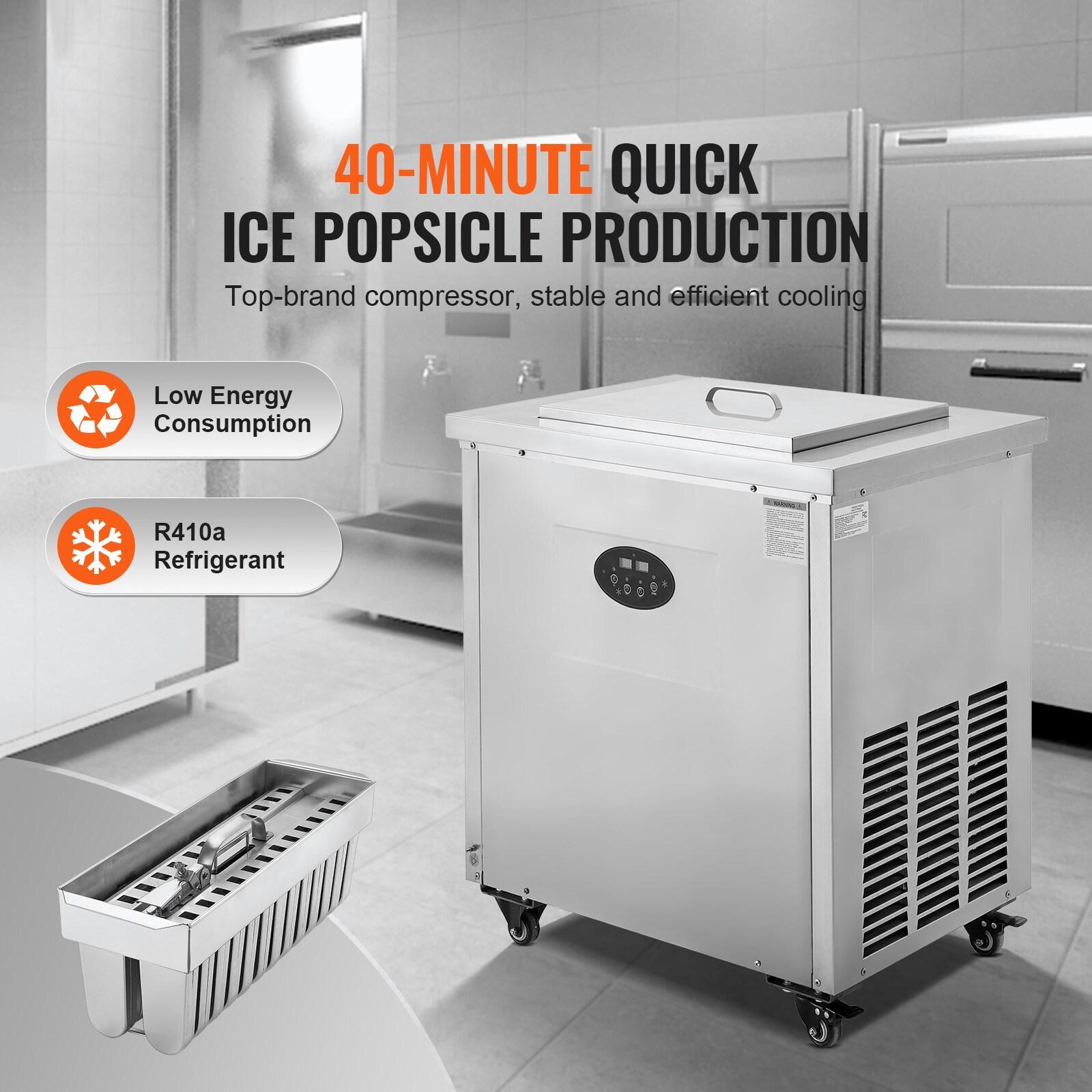 Stellweilan Tessberg Commercial Popsicle Machine 2 Mould Set - 52 PCS Ice Pops Making Machine