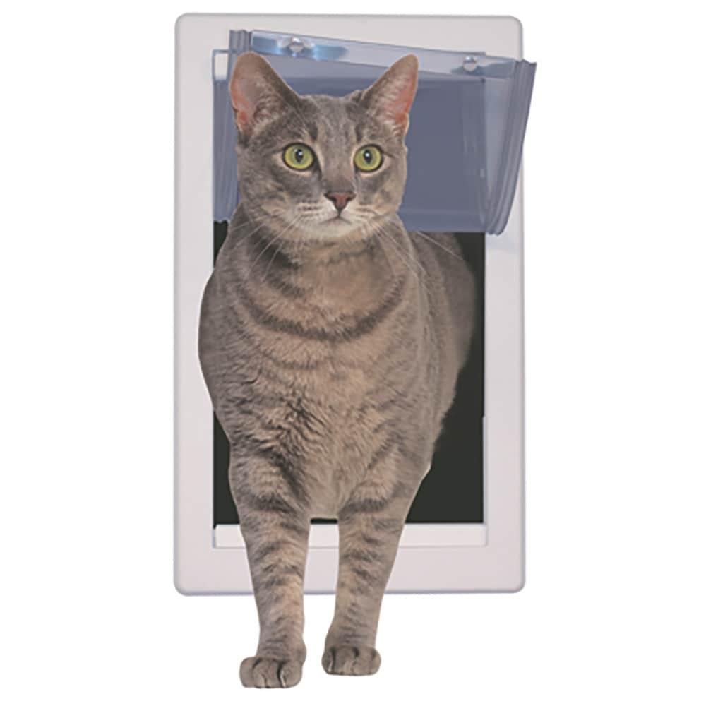 Ideal Pet Products Aluminum Sash Window Pet Door, Adjustable to Fit Window Widths from 27" to 32", Medium 7” x 11-1/4” Flap Size