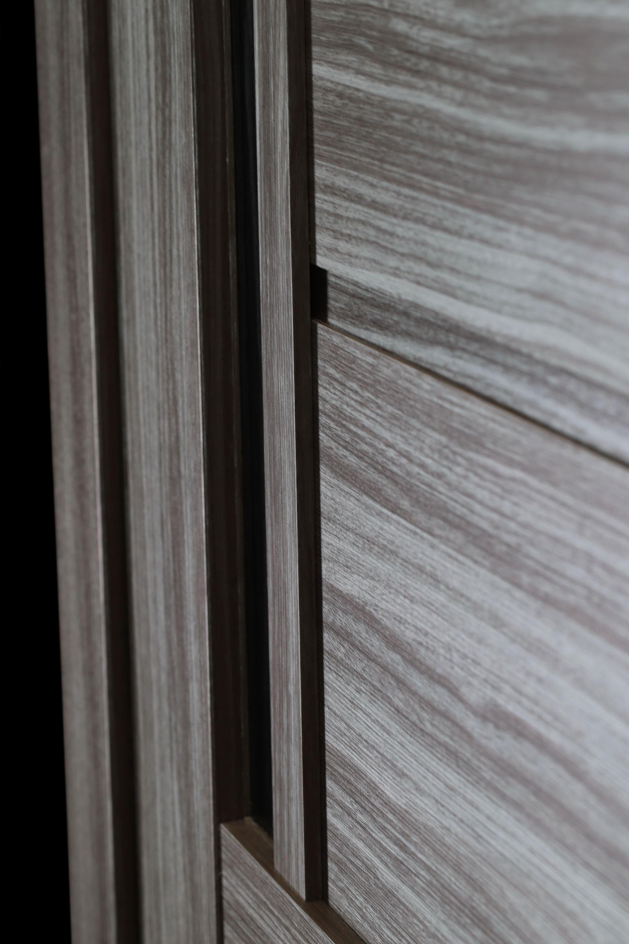 Belldinni Esta 80'' Solid + Manufactured Wood Paneled Slab Door