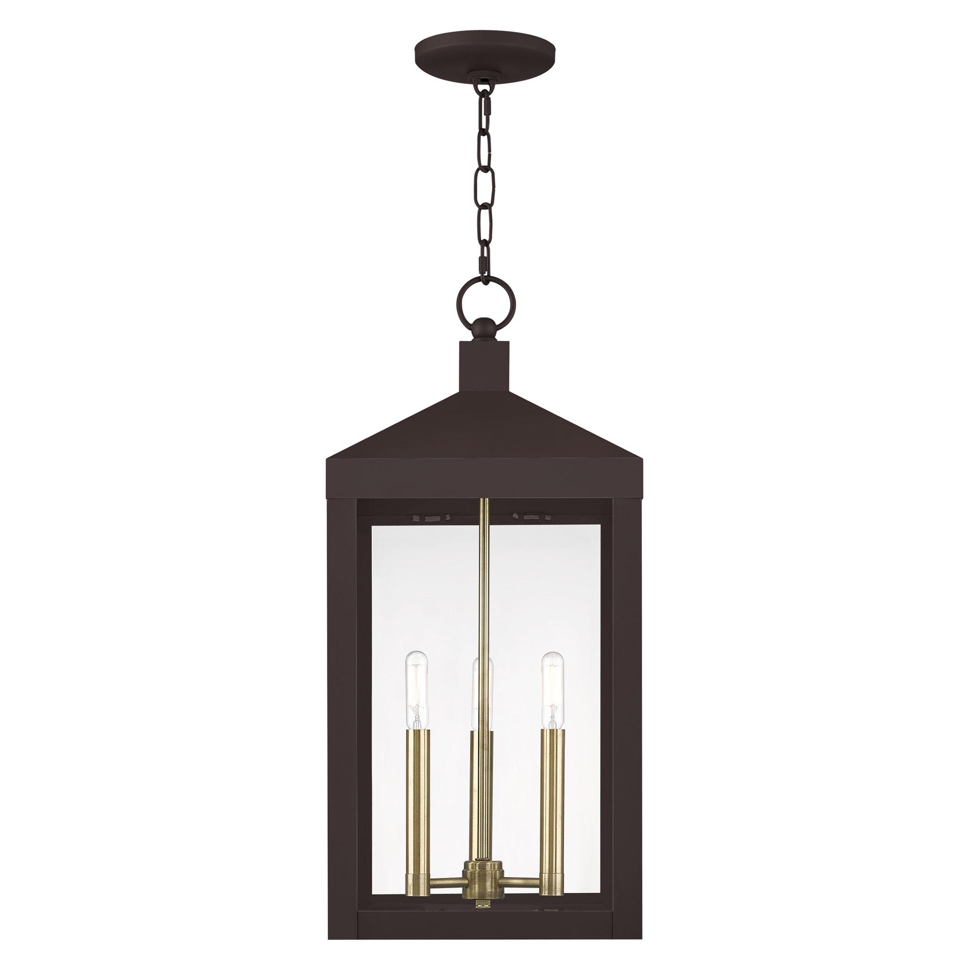 Livex Lighting Nyack 3 - Light Pendant in  Bronze