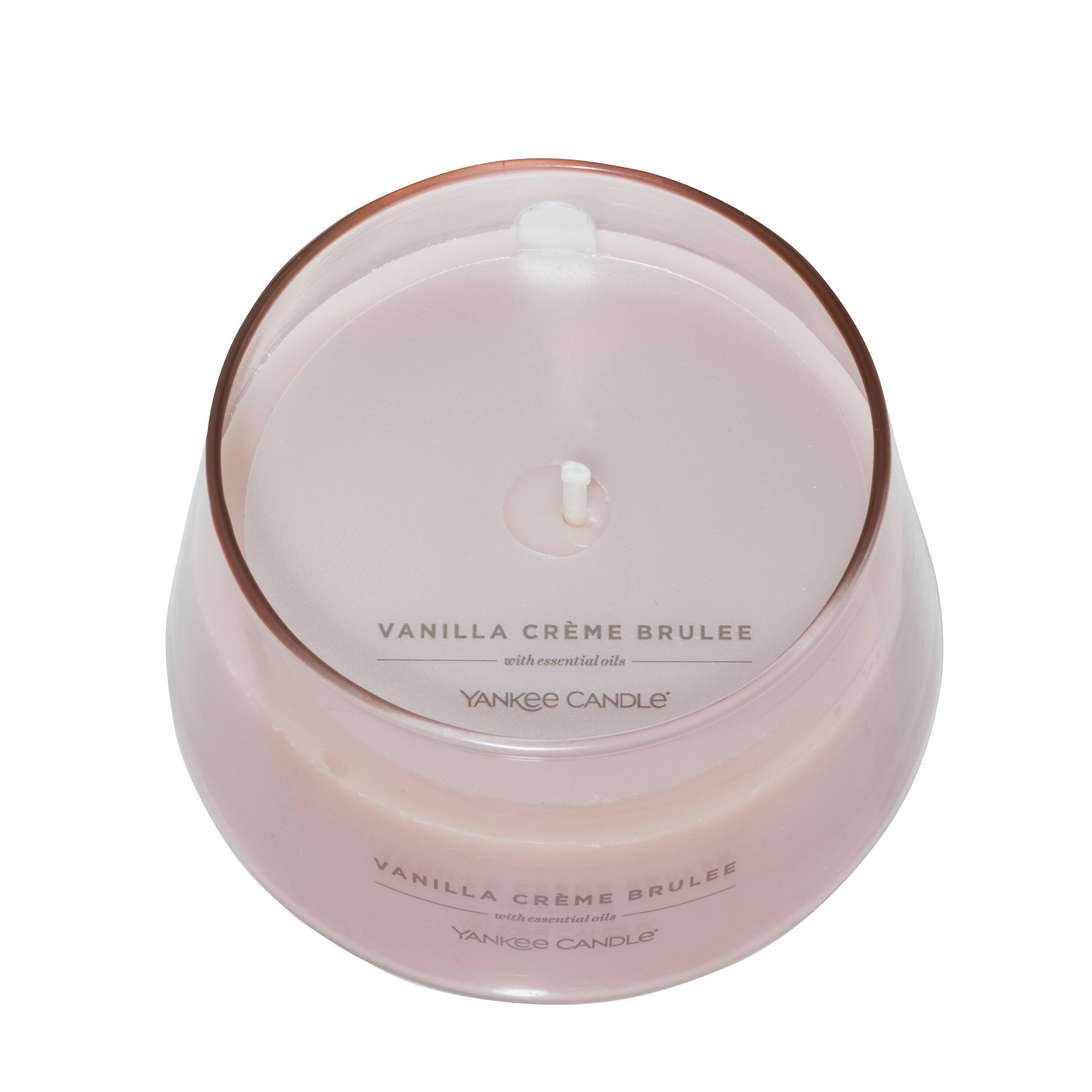 Yankee Candle Studio Scented Candle, Vanilla Crème Brûlée, Premium Plant Wax Blend, 10 oz Jar, Up to 50 Hour Burn Time