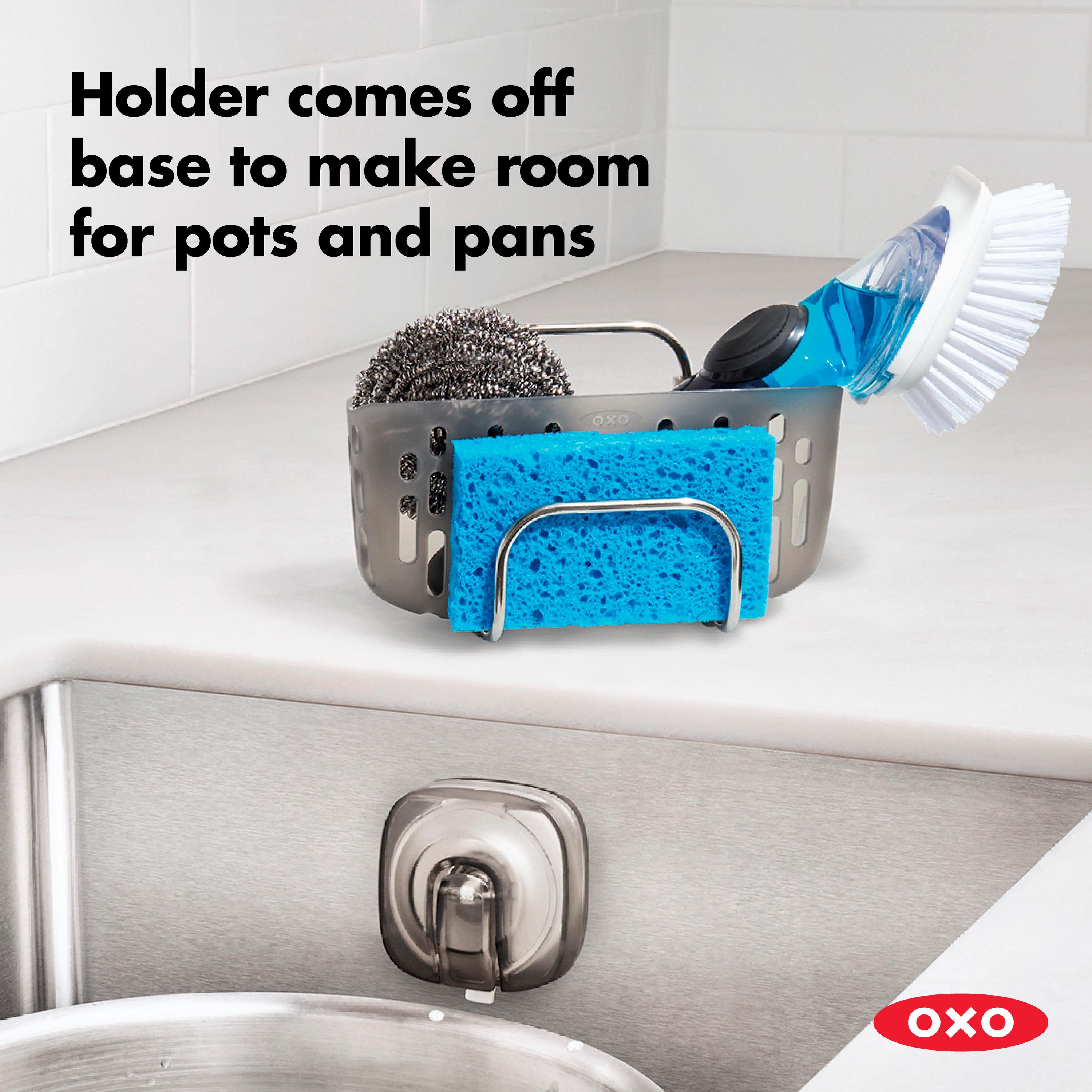 OXO Softworks Stronghold Suction Sink Caddy
