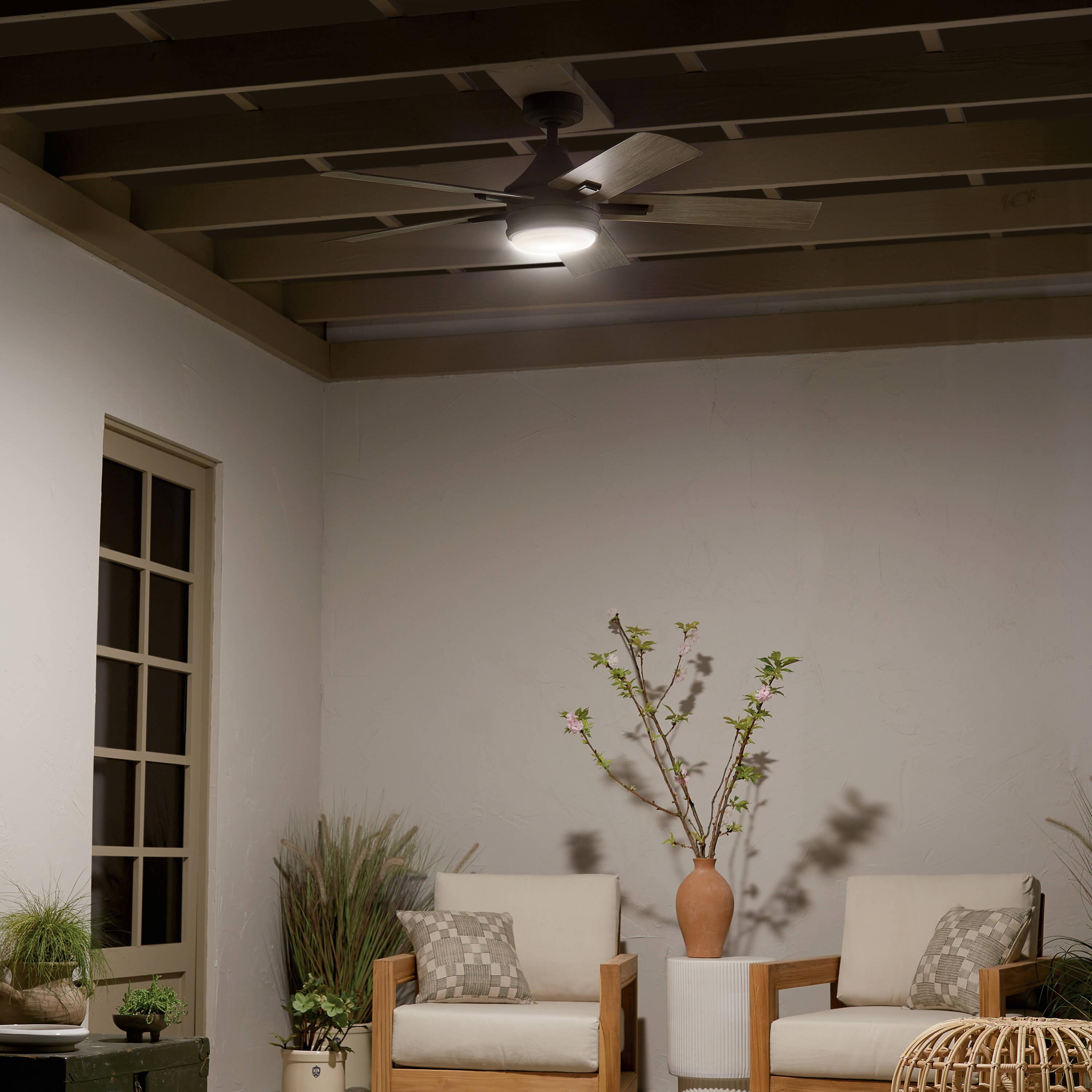 Latitude Run® 52'' Ceiling Fan with LED Lights