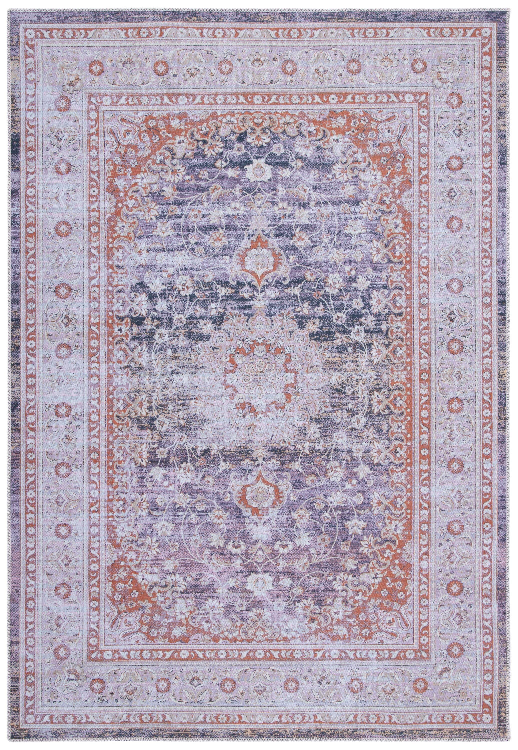 Bungalow Rose Hallel Performance Machine Washable Oriental Rug