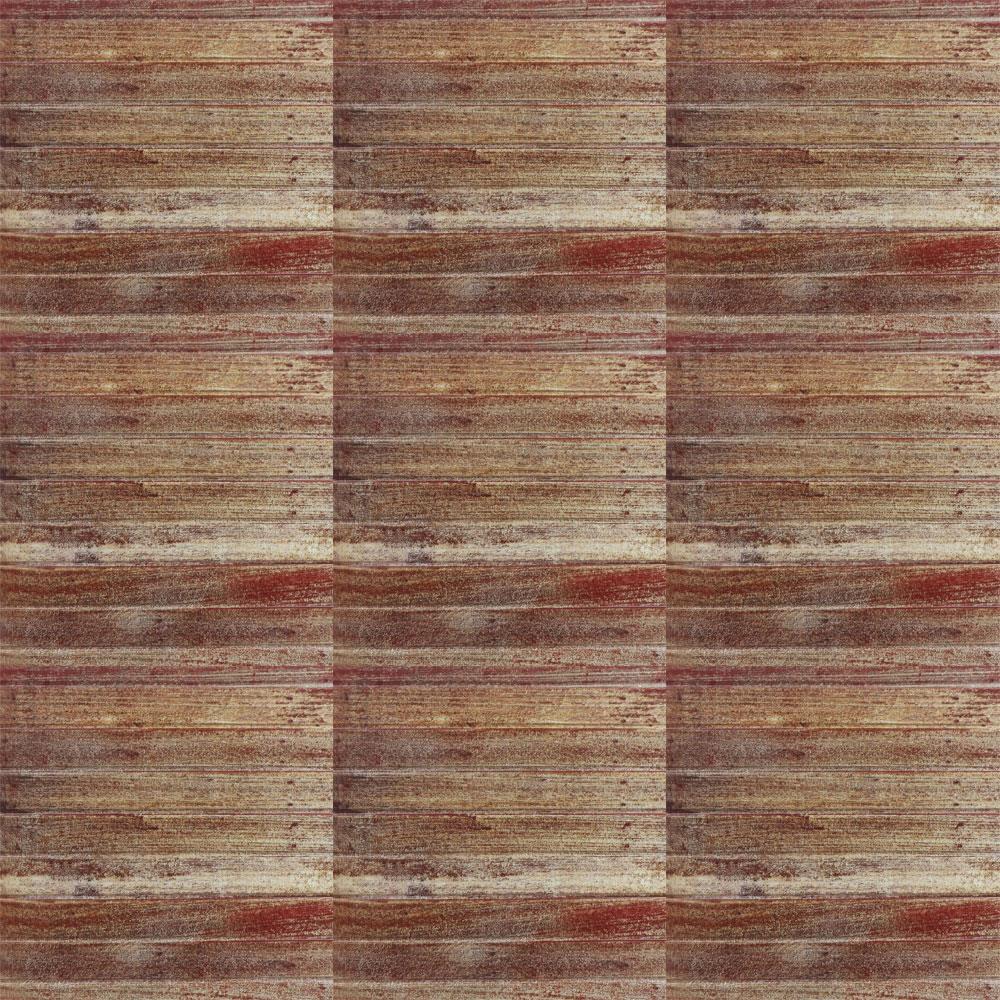 FromPlainToBeautifulInHours Faux Wood Plank Fire Rated Panel 24'' L x 24'' W Textured PVC Drop-In Ceiling Tile (Set of 10)