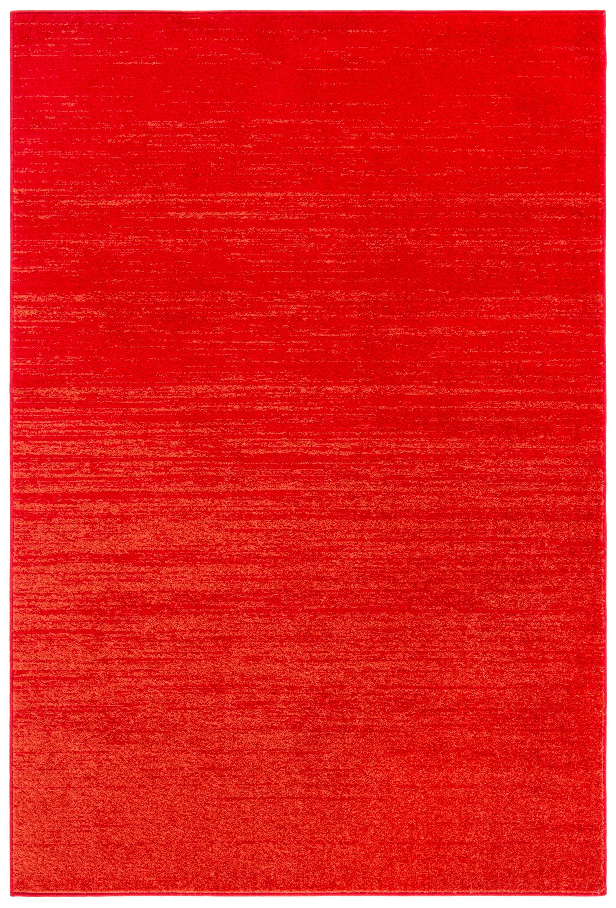 Adirondack ADR113 Machine Made Indoor Area Rug - Red/Grey - 6'x9' - Safavieh