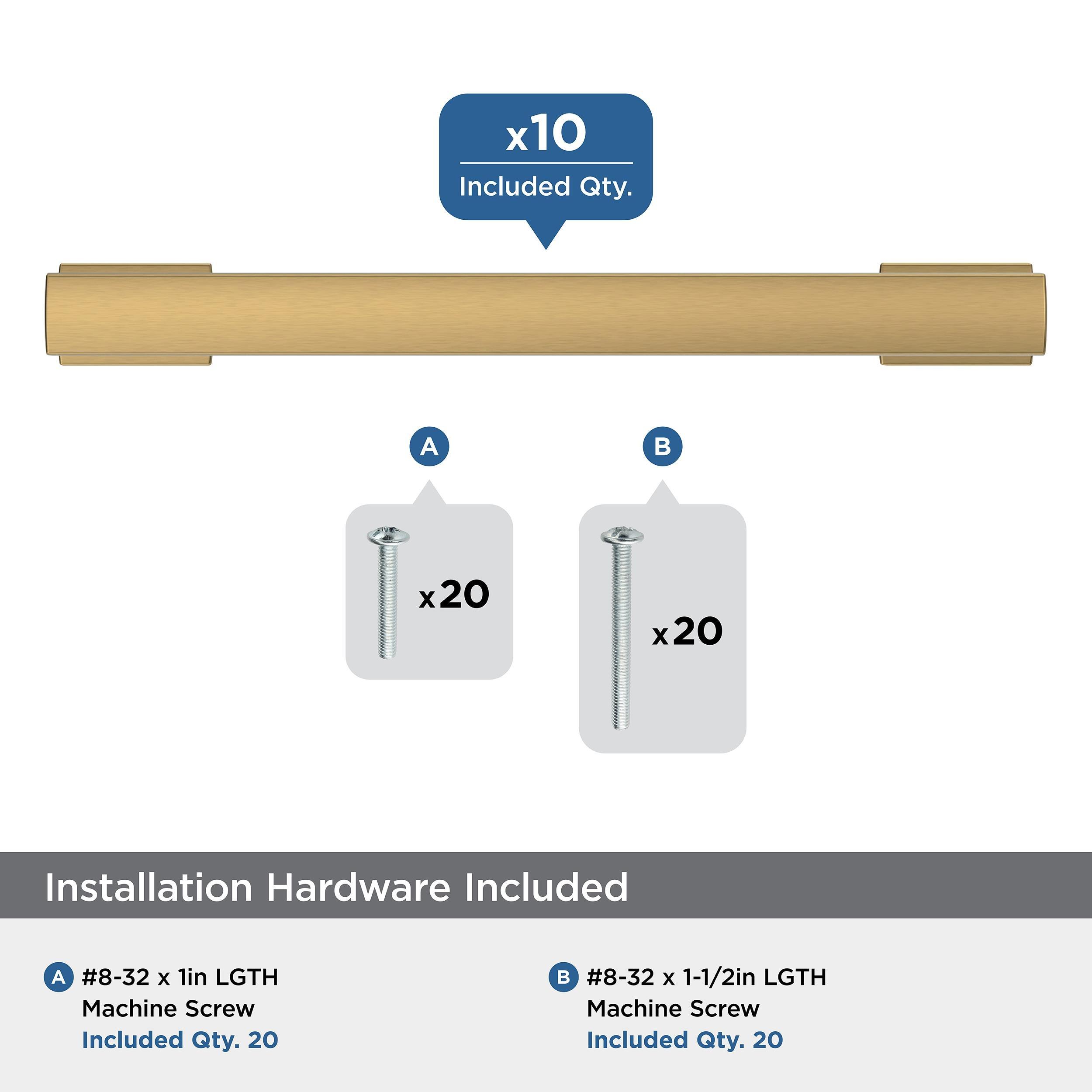 Triomphe 5 1/16" Center Handle Pull Multipack