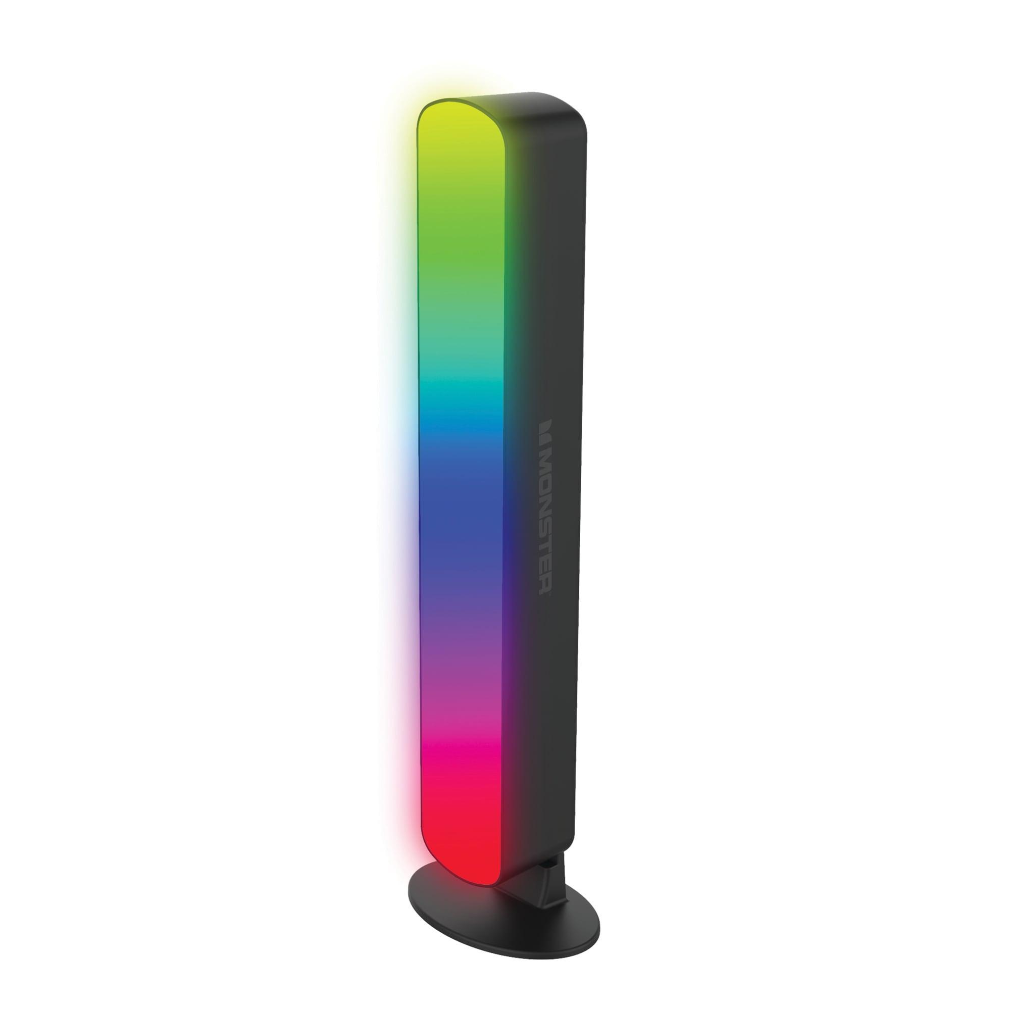 Monster LED Smart Wi-Fi Color Flow Light Bar, Customizable Color, All Occasion Strip Lights
