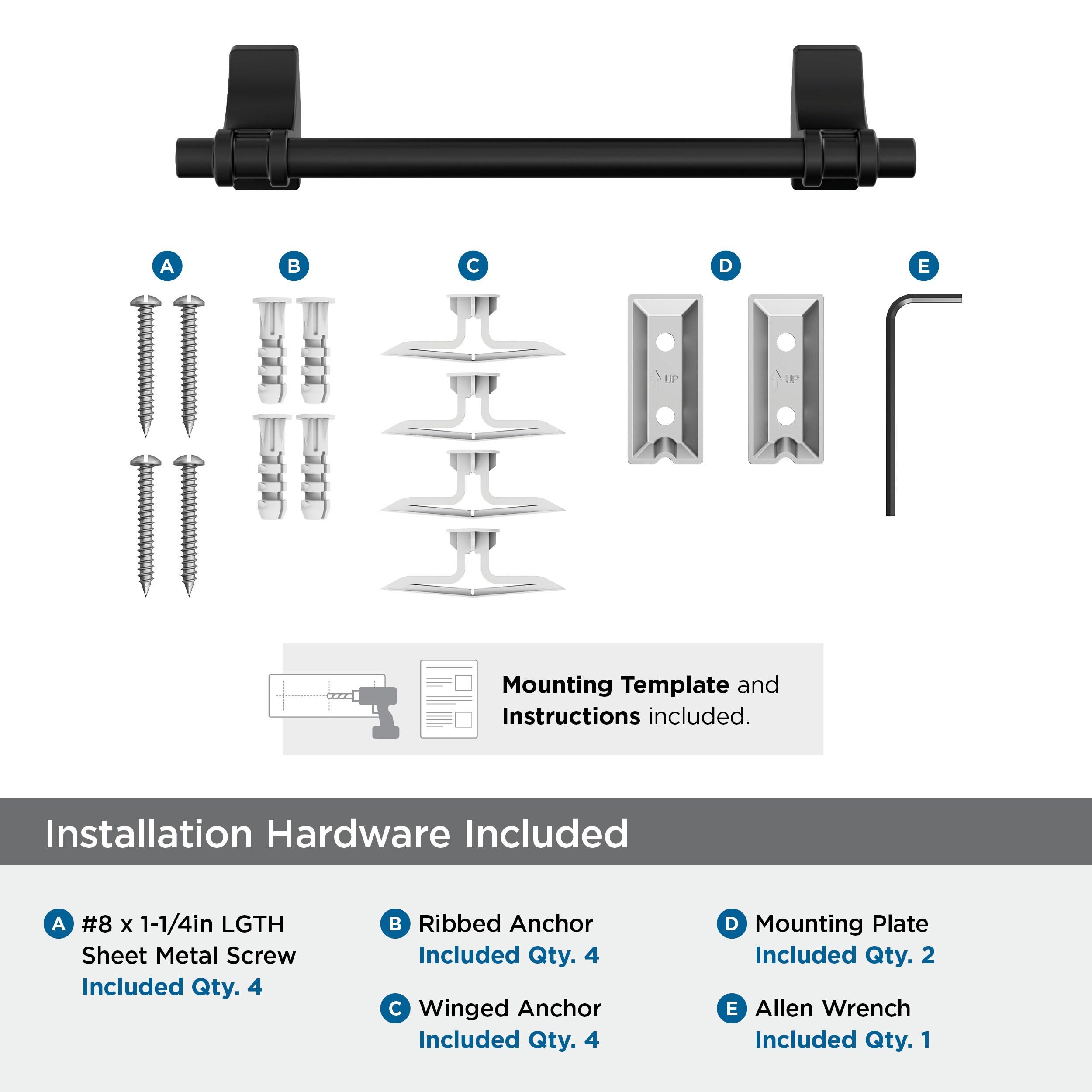 Amerock BH36055MB Davenport Towel Bar