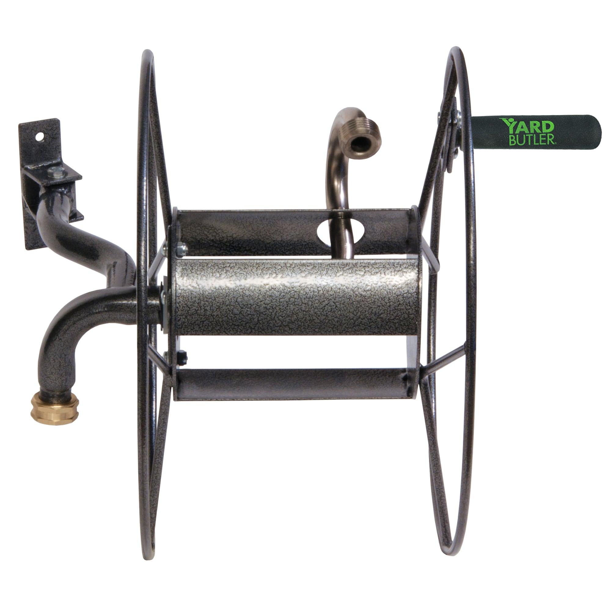Yard Butler Yard Butler Mighty Reel Steel Wall Mounted Swivel Hose Reel - 75'