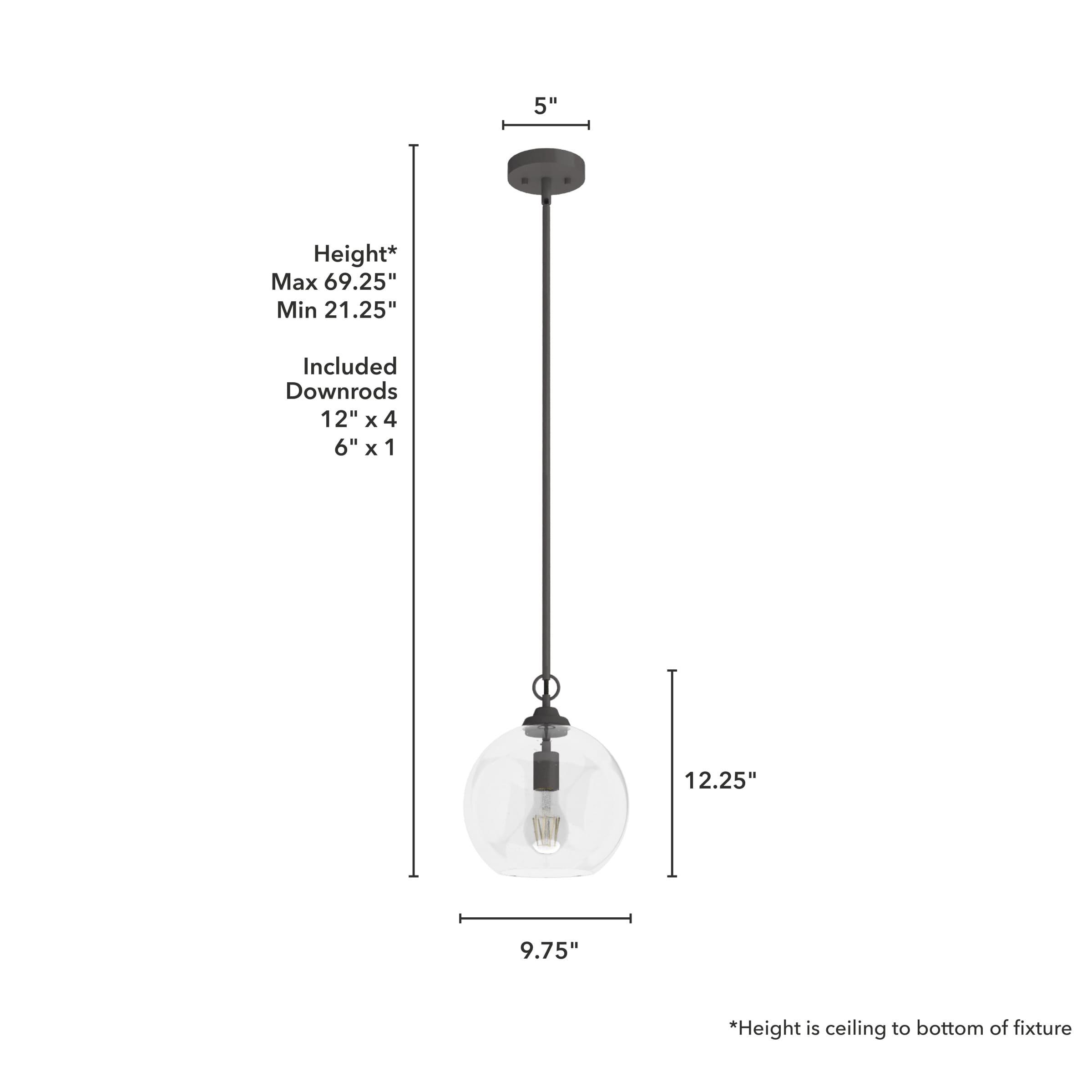 High Oaks 1 Light Globe Pendant