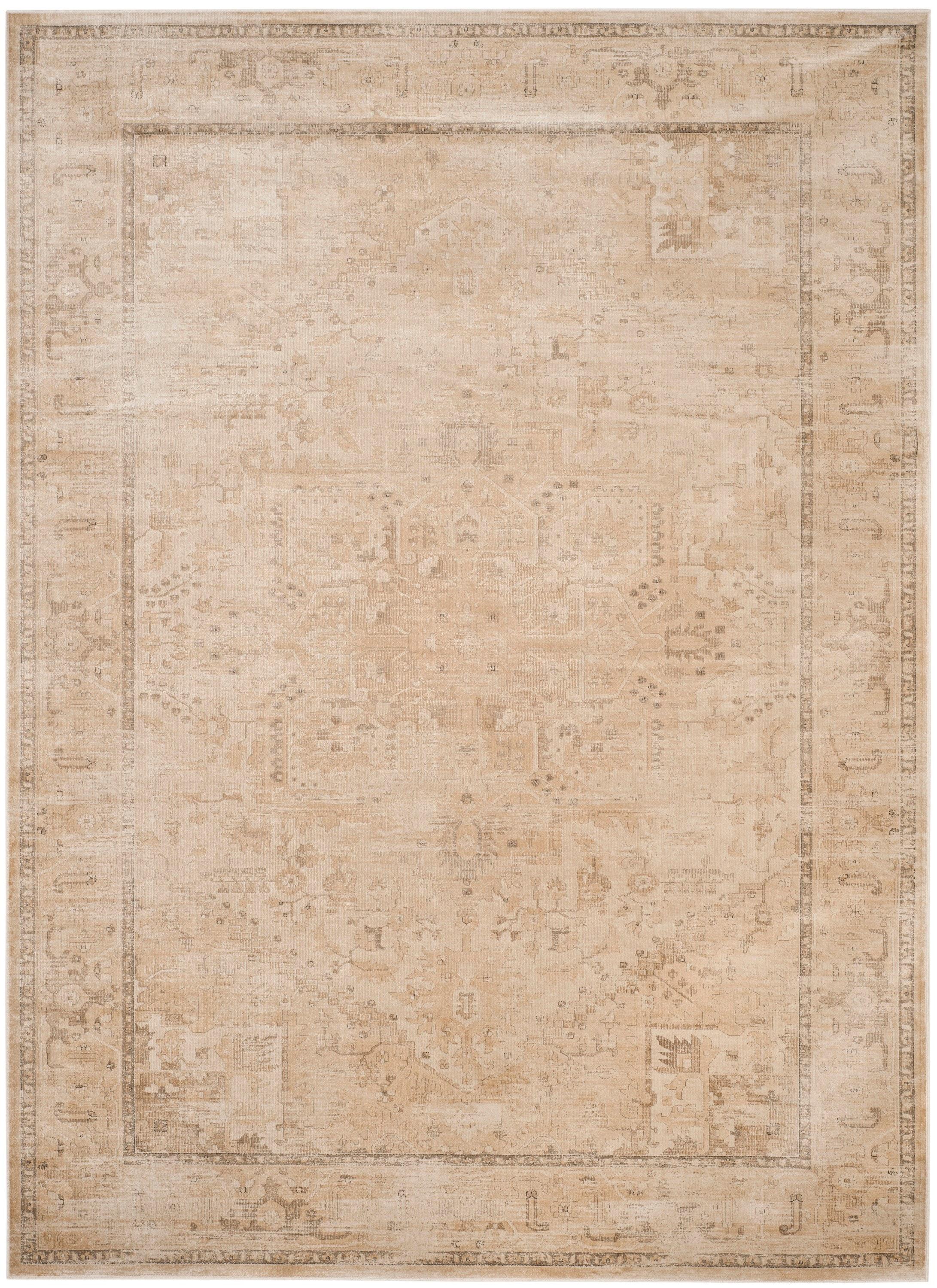 SAFAVIEH Vintage Adrian Traditional Area Rug, Stone, 9' x 12'
