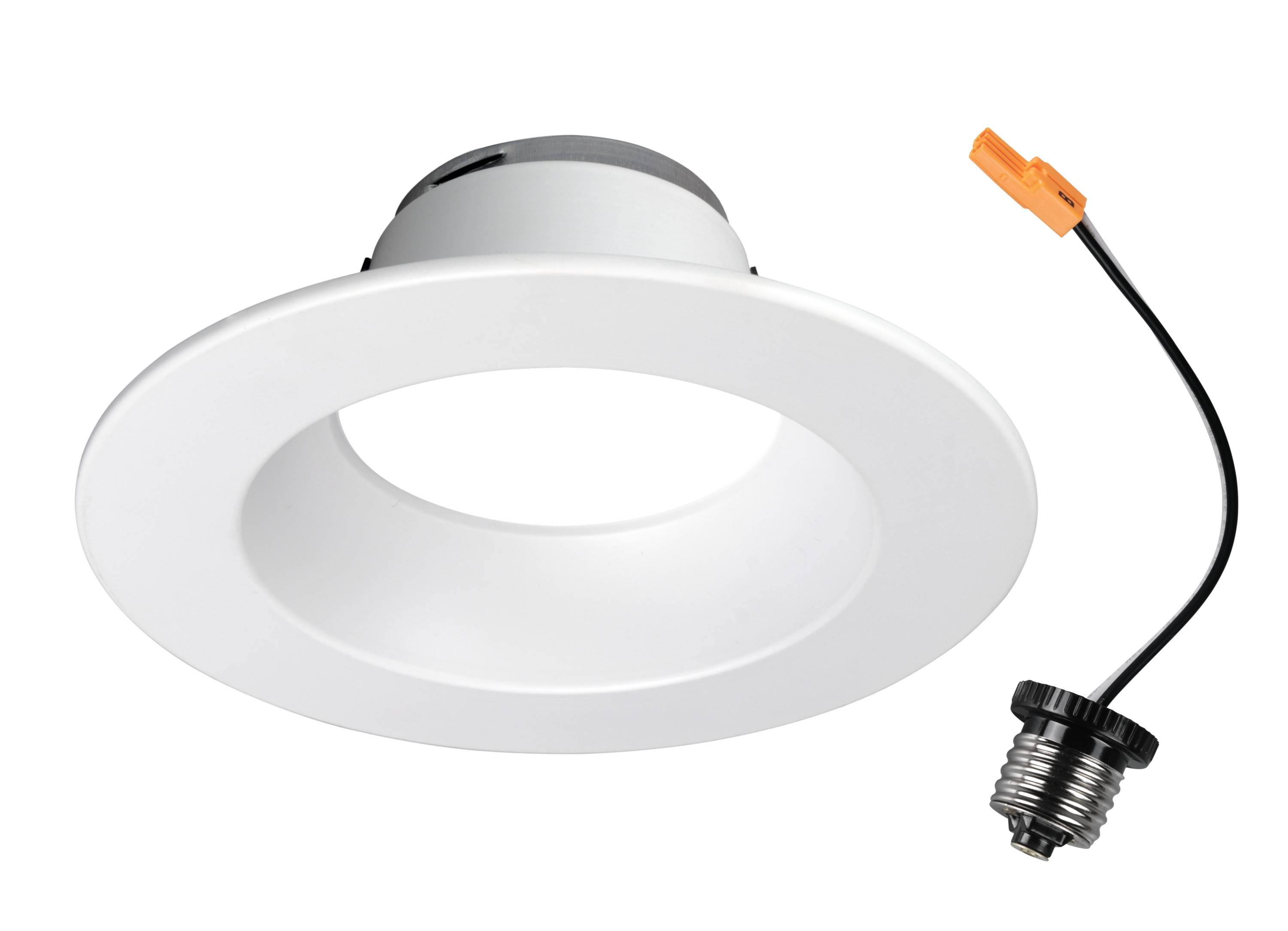 Bright White 4000K LED Energy Star Downlight in Aluminum Trim