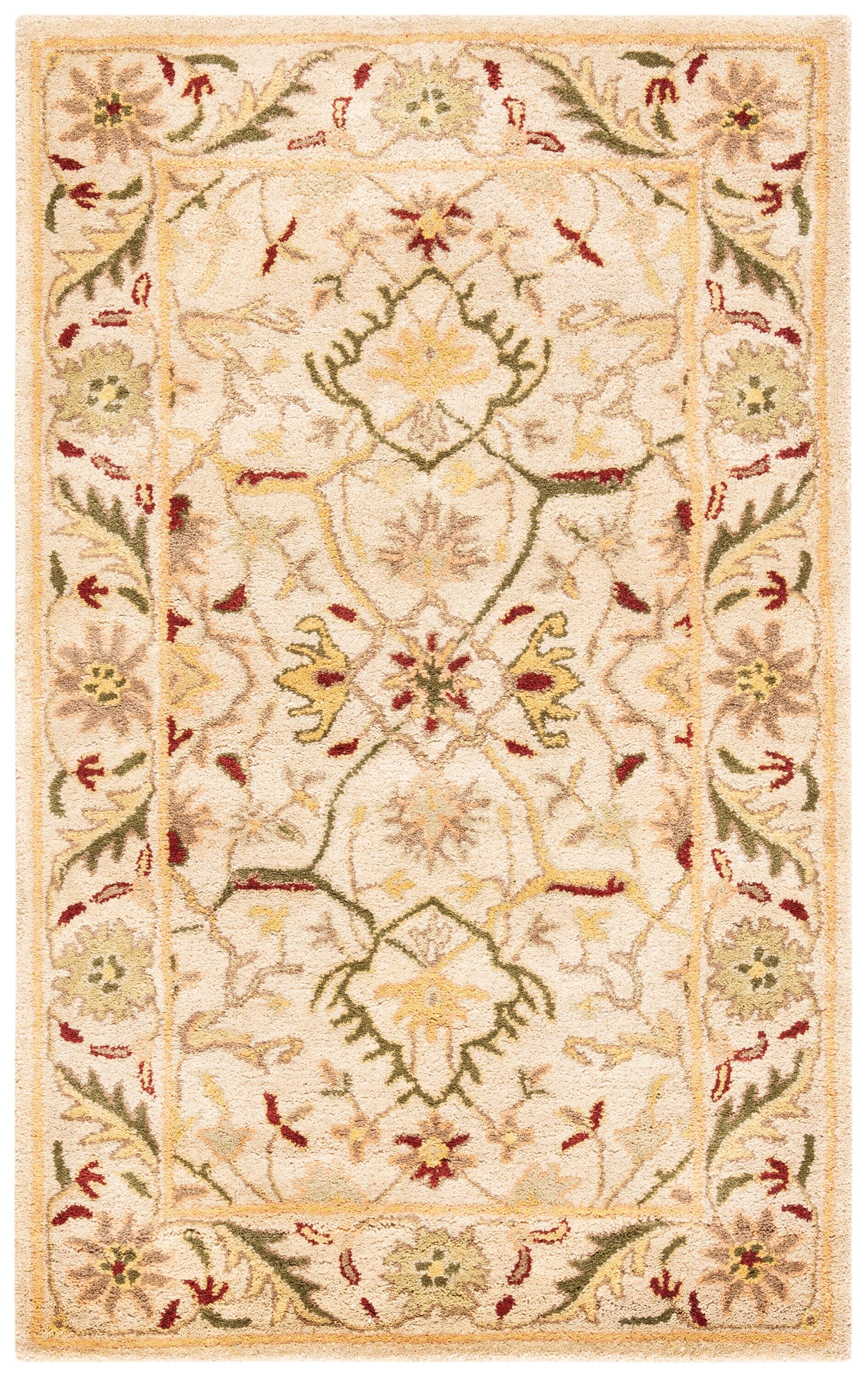 Antiquity AT14 Hand Tufted Indoor Accent Rug - Ivory - 3'x5' - Safavieh