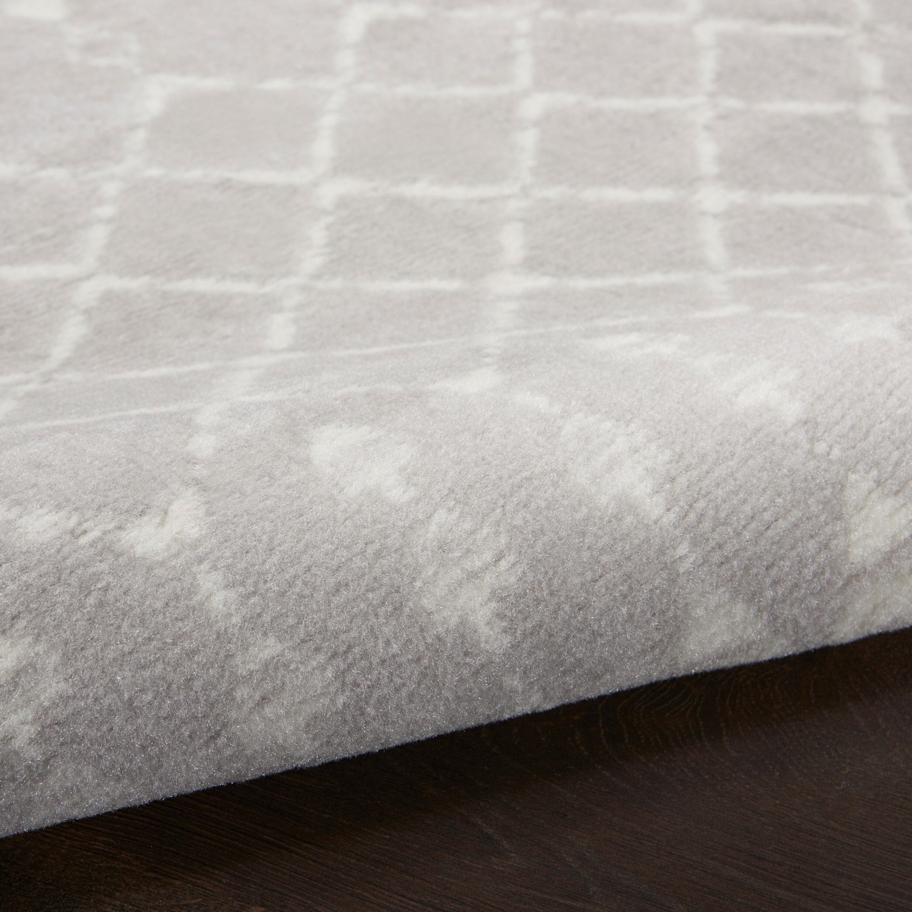 Nourison Whimsicle WHS02 Indoor only Area Rug - Grey 6' x 9'