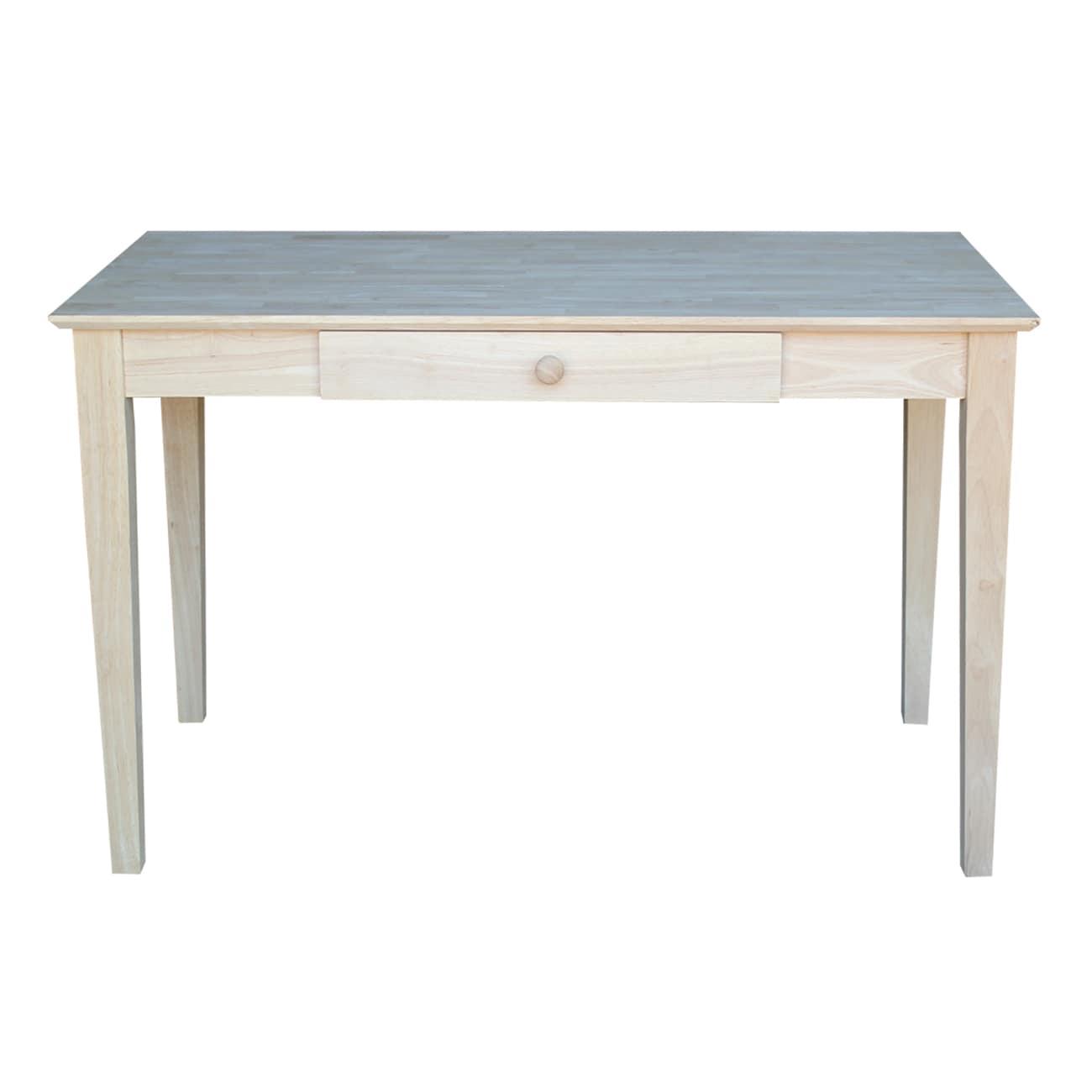 48" Writing Desk Unfinished - International Concepts