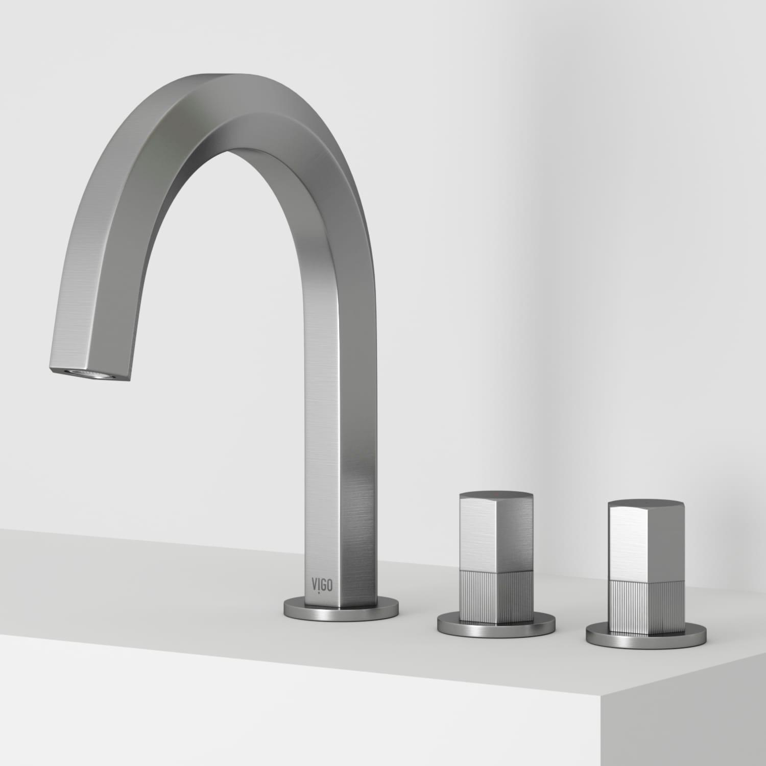 Hart 9" H Two Handle Widespread Bathroom Faucet