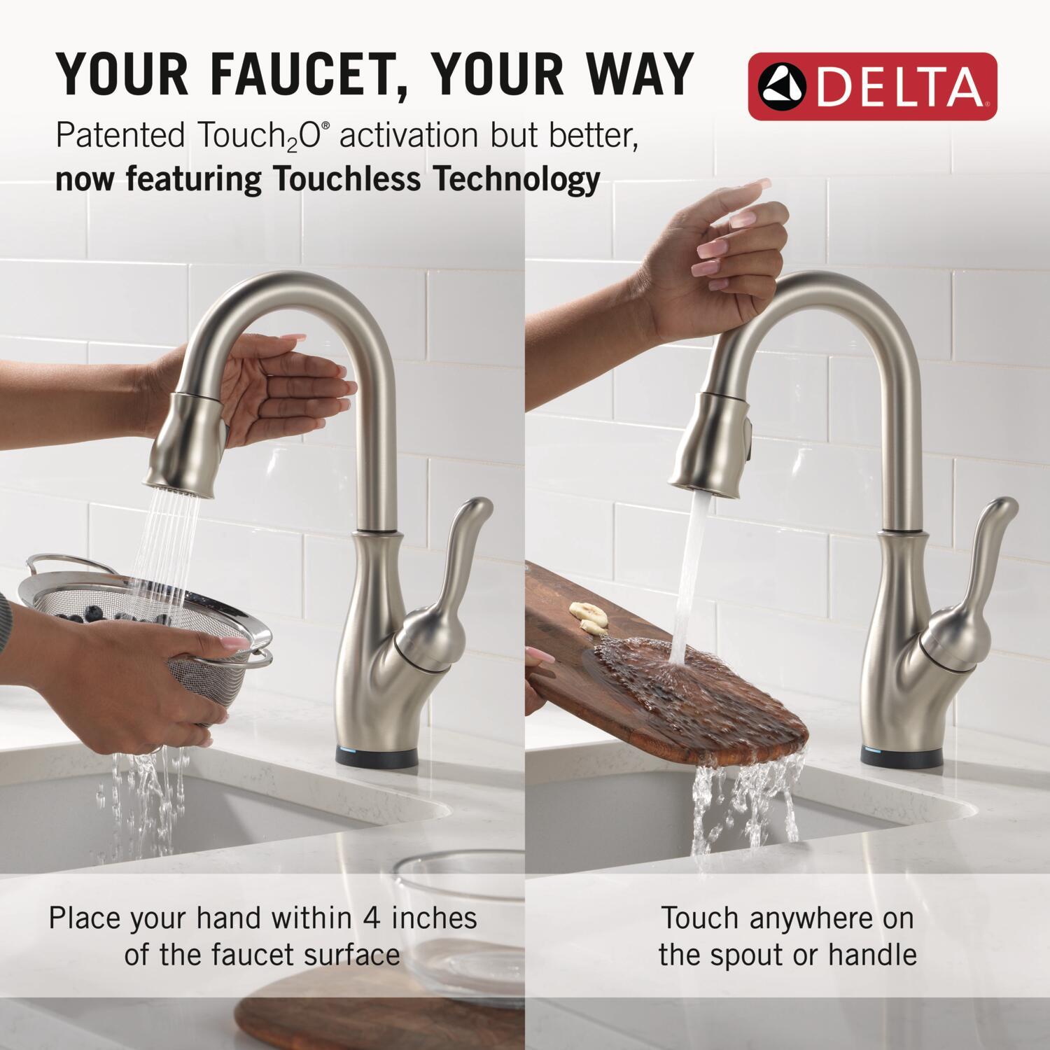 Leland Touch2O Bar / Prep Faucet with Touchless Technology