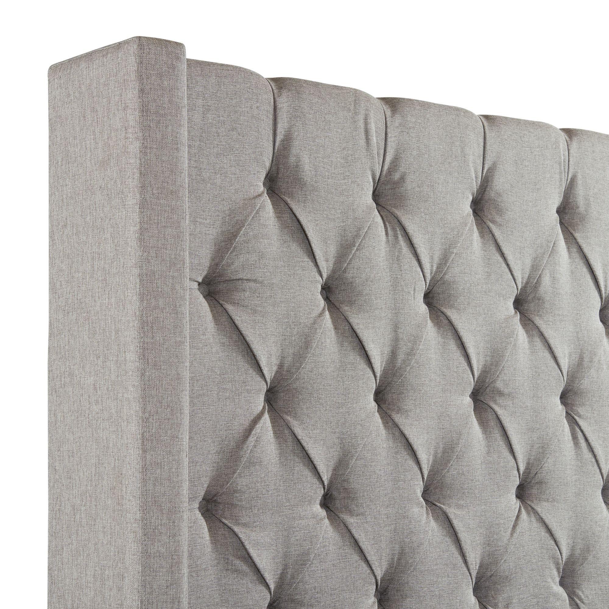 Arden Upholstered Wingback Bed