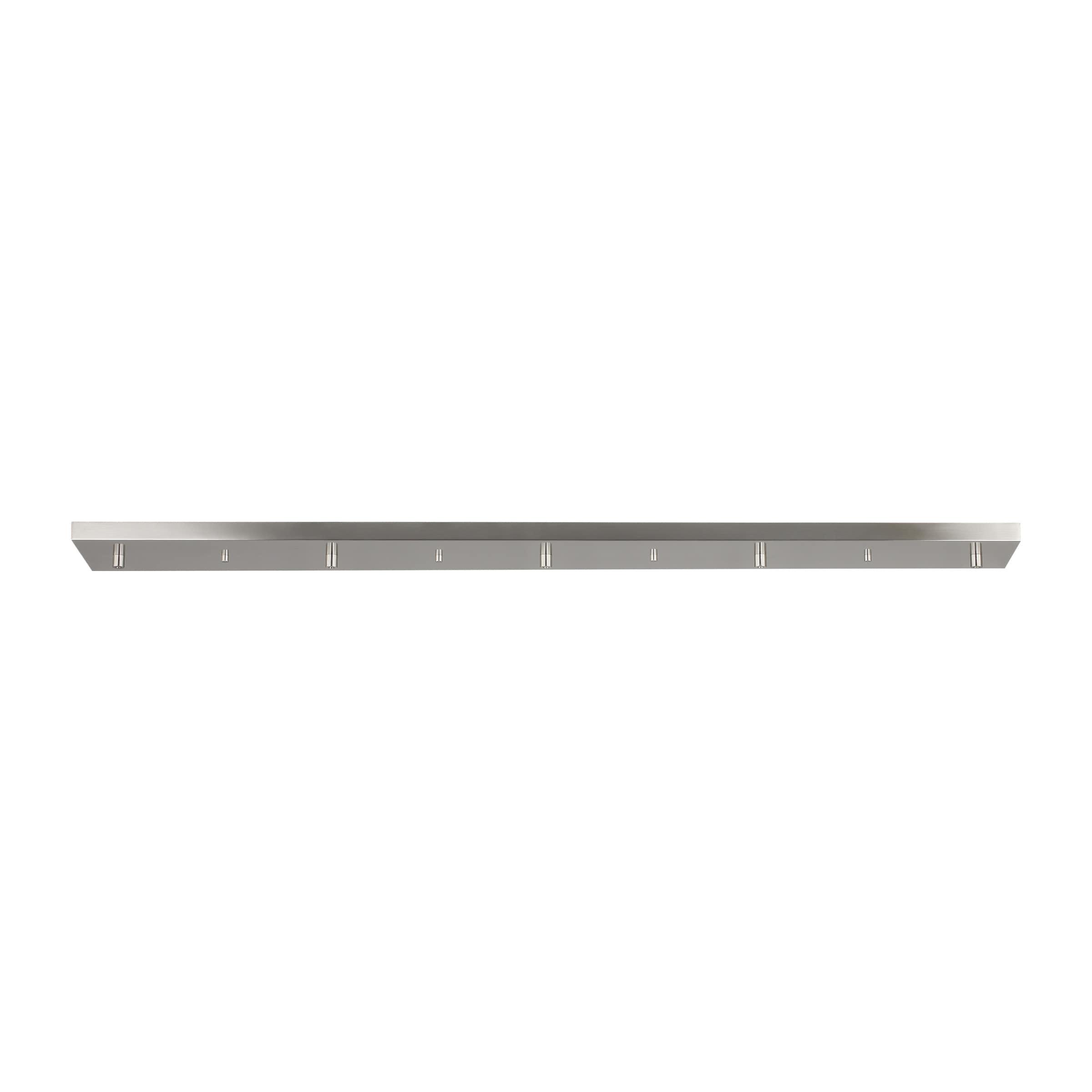 Generation Lighting 7449605-962 Accessory - 48 Inch 5 Port Linear Canopy, Brushed Nickel Finish