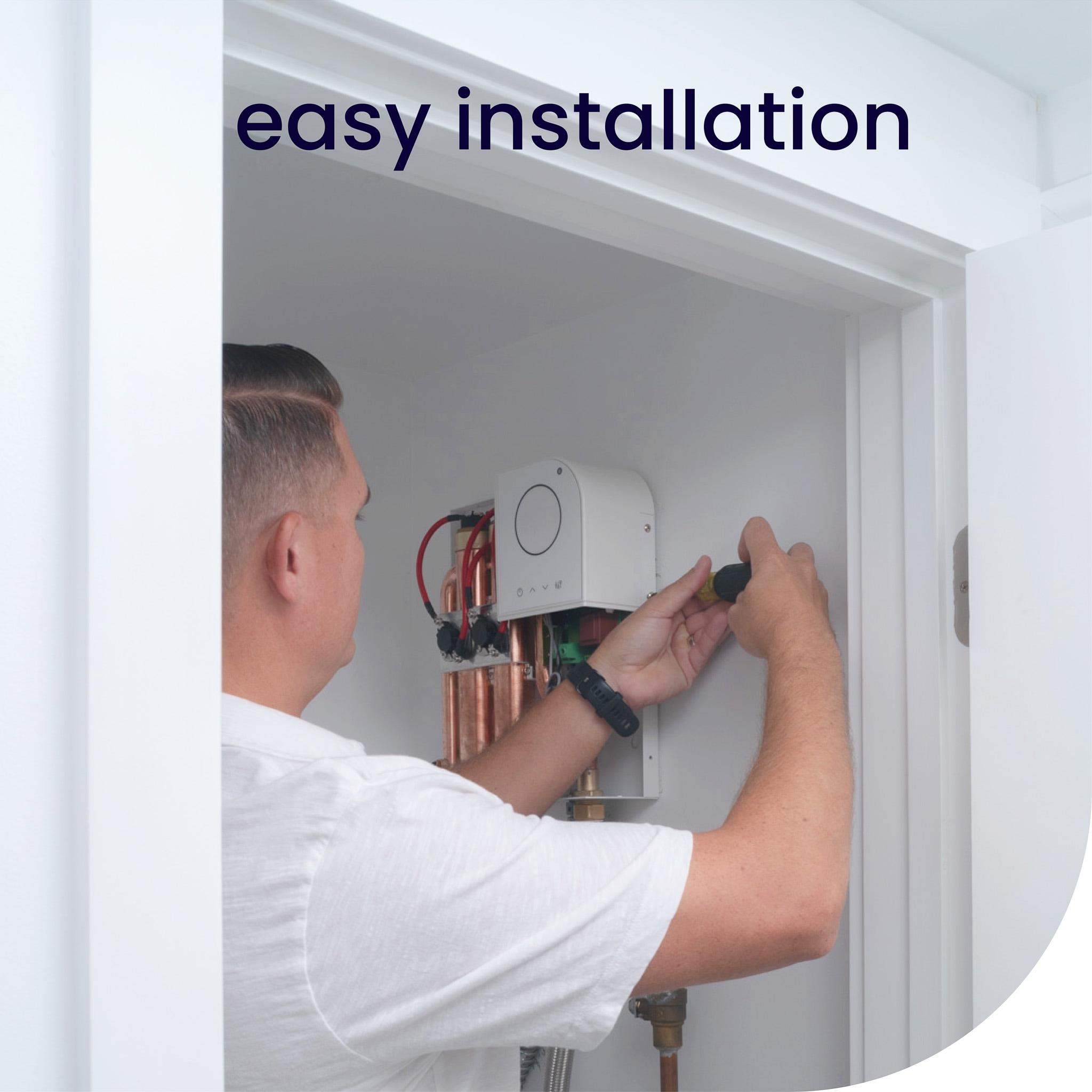 Optimal Calentador de Agua Eléctrico Inteligente sin Tanque de 12kw 2,5 GPM / Opti 12