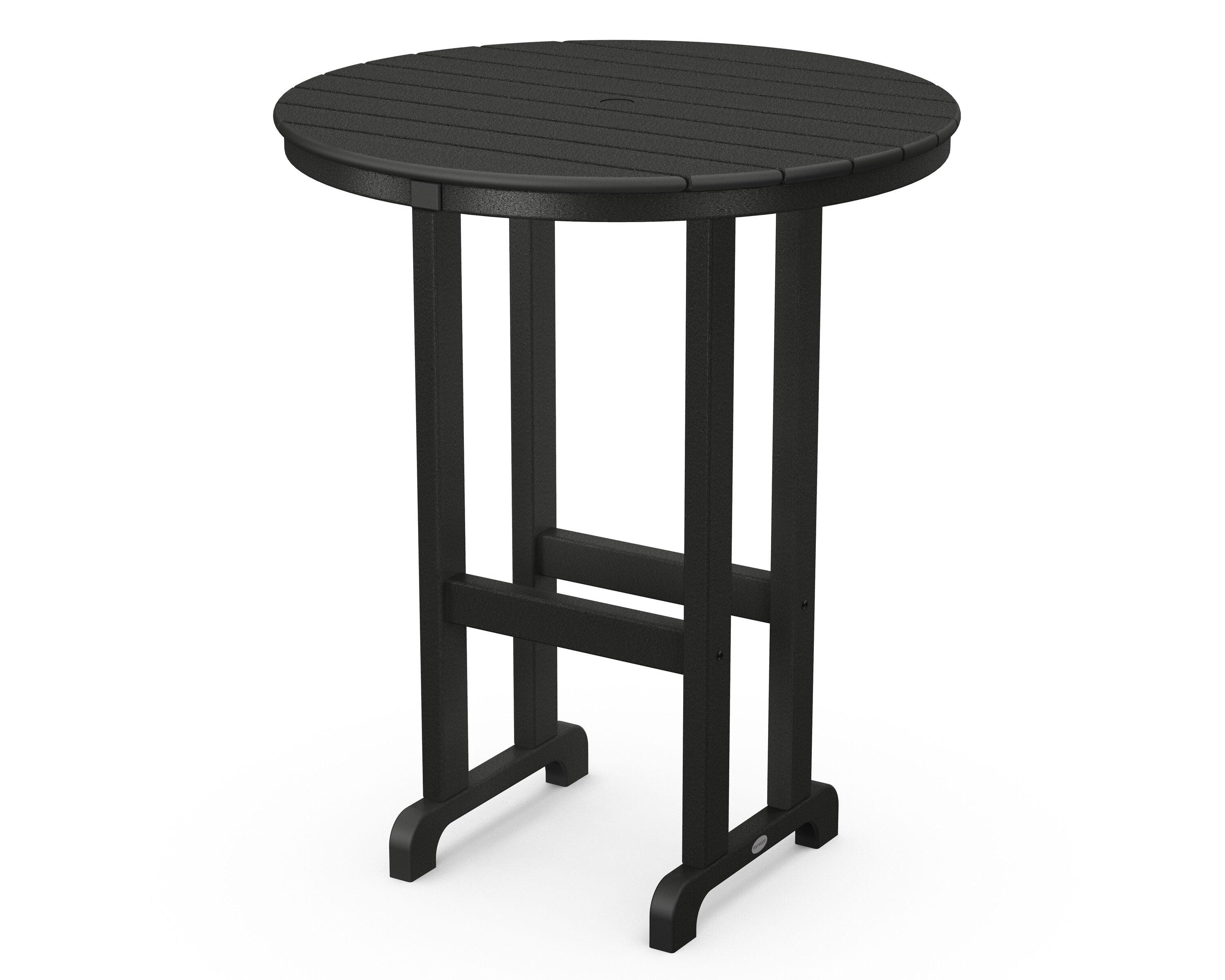 Round Farmhouse Bar Table