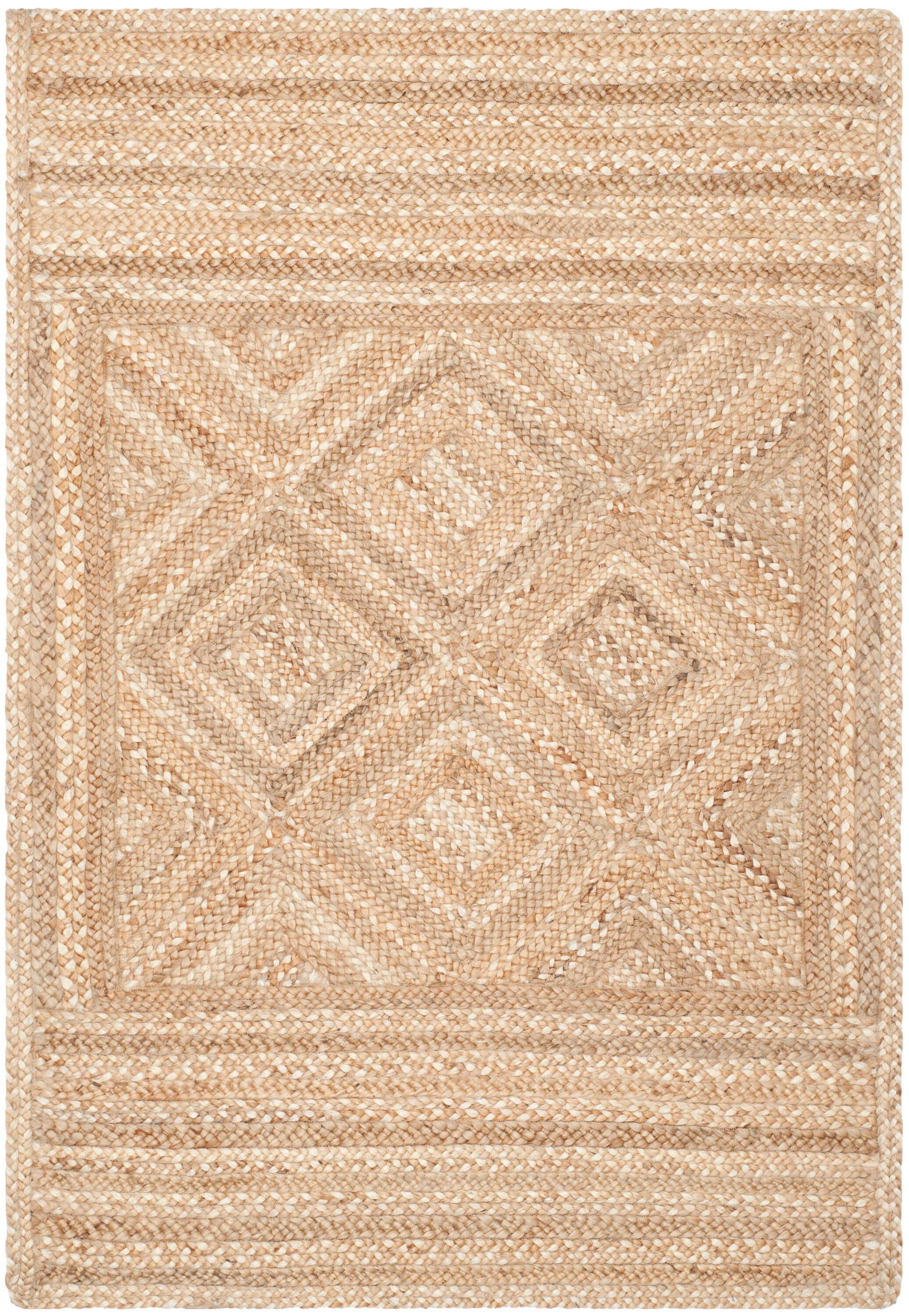 Natural Fiber NF925 Hand Woven Area Rug - Natural - 4'x6' - Safavieh.