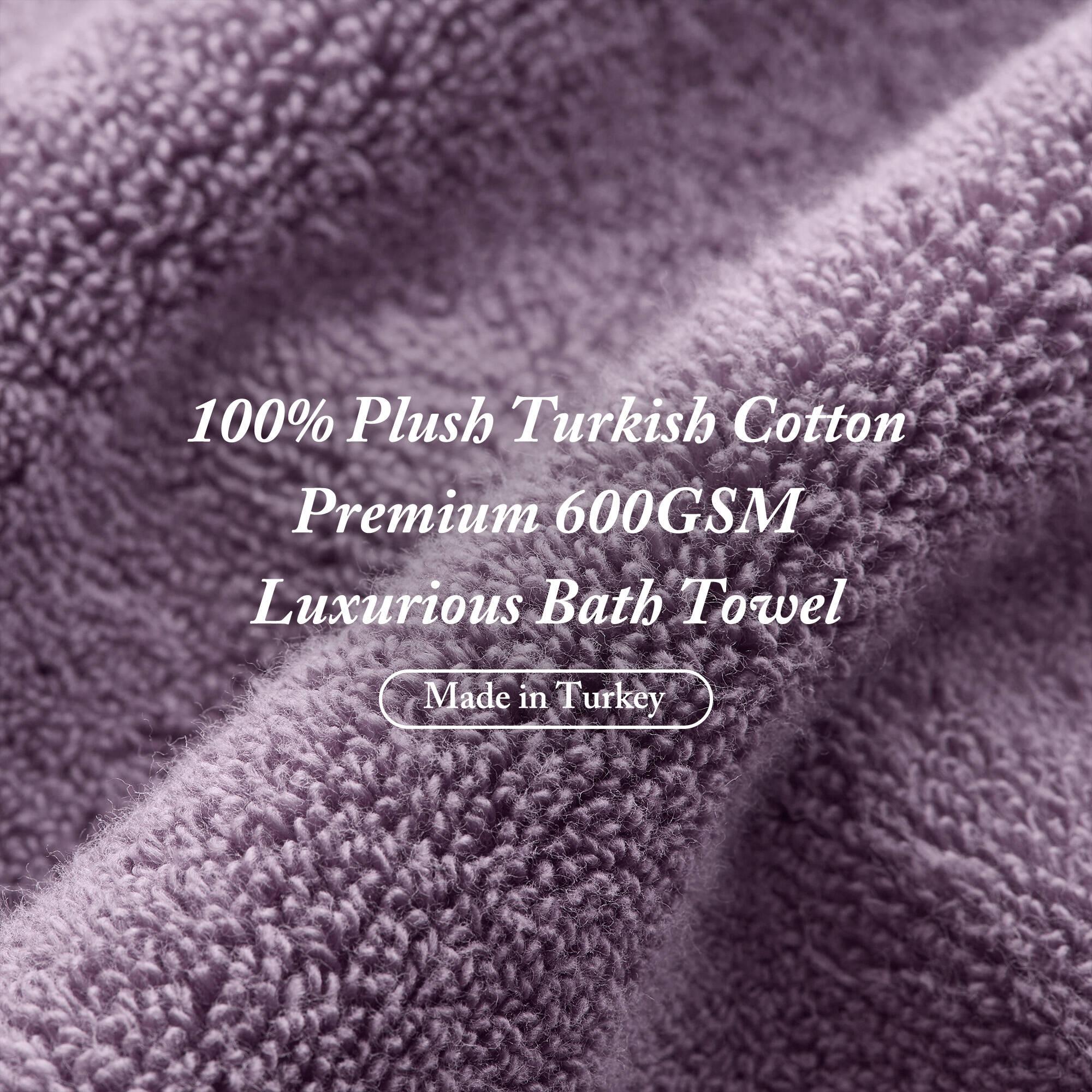 Turkish 100% Cotton Oversized Towel Set