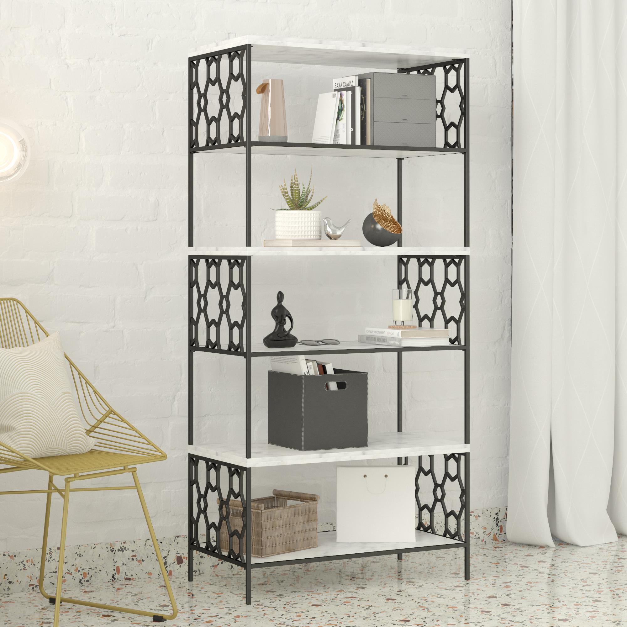 Ella 62.99" H x 29.7" W Standard Bookcase