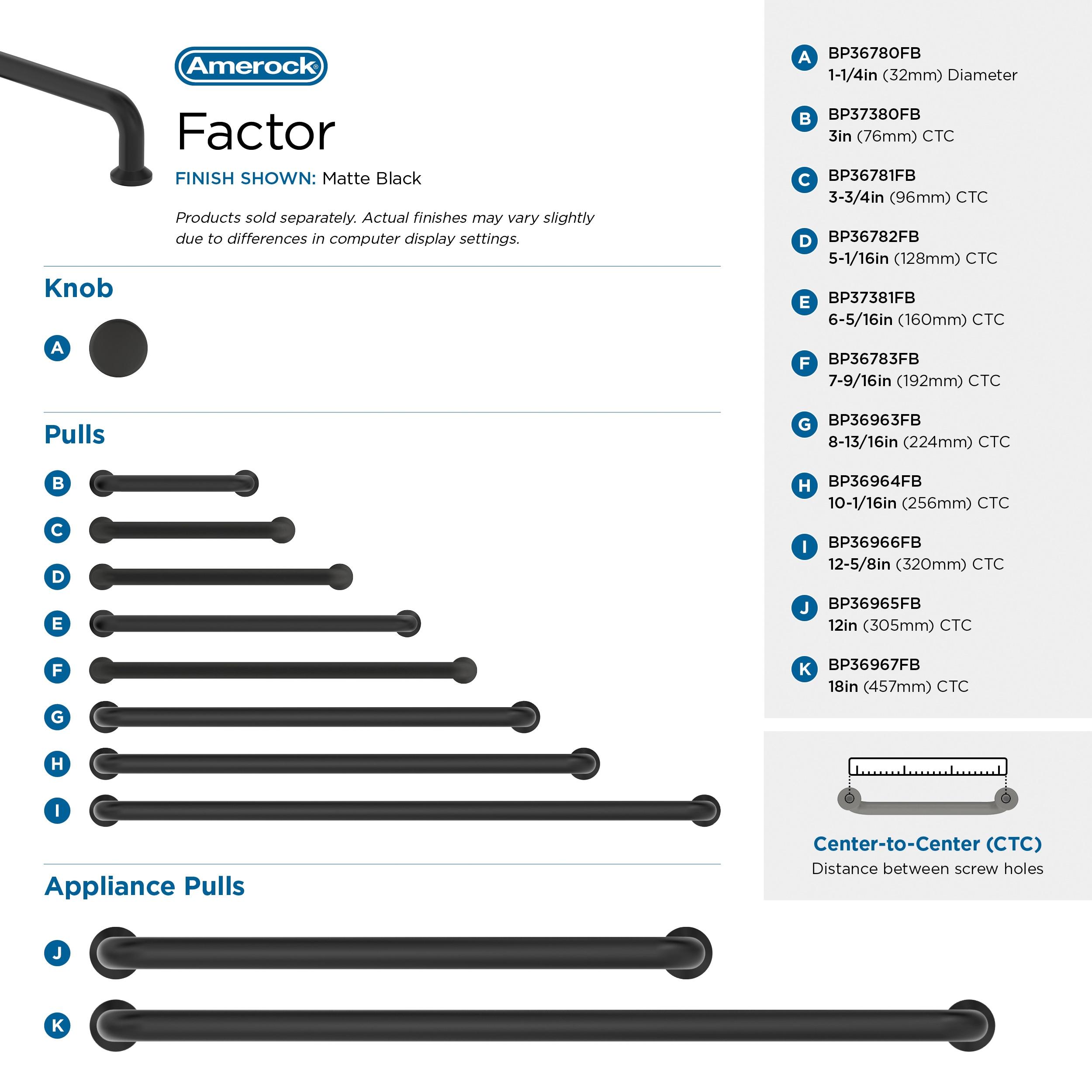 Gibson 1 1/4" Diameter Mushroom Knob