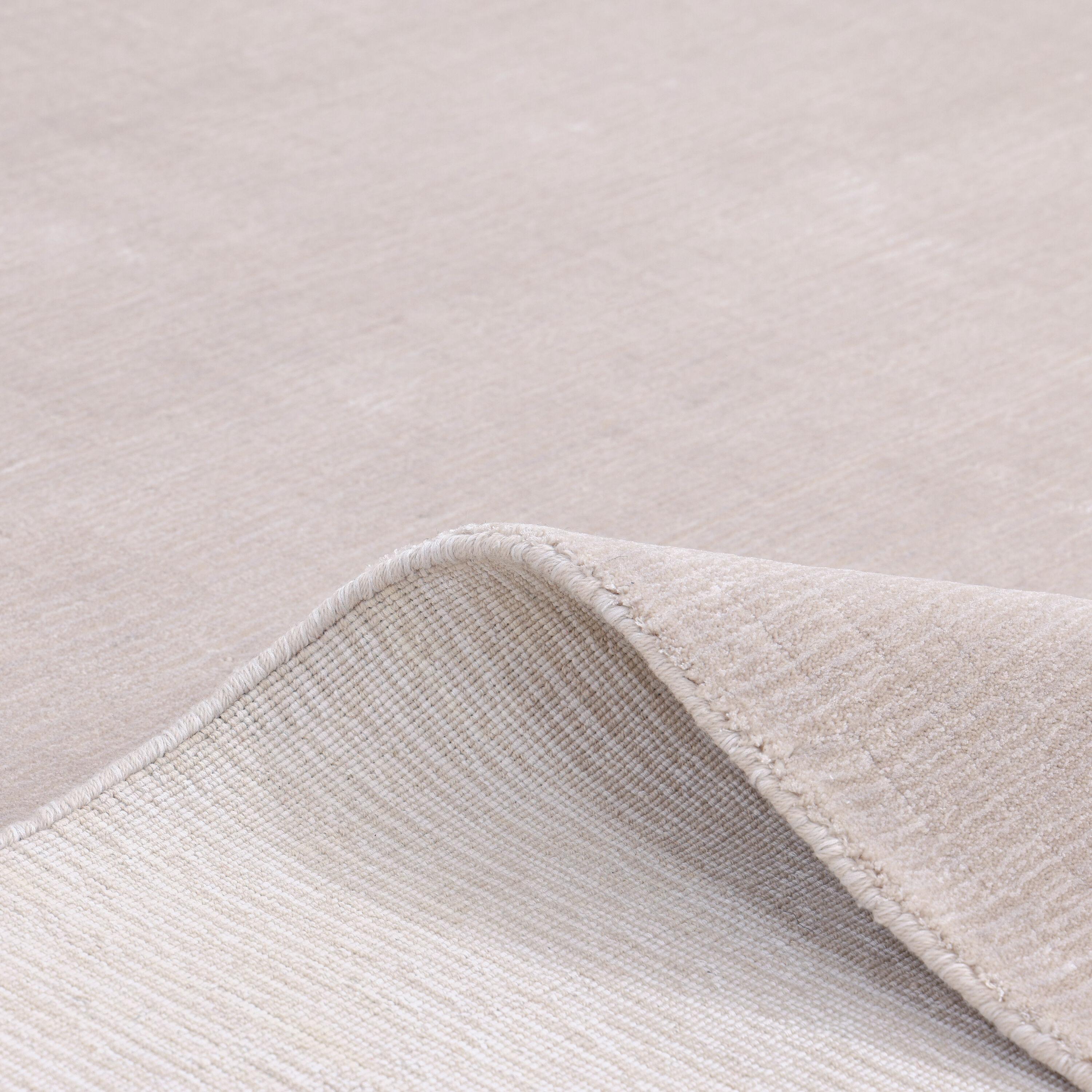 Lodhi Mist Gray Hand-Knotted Wool Area Rug 8' x 10'
