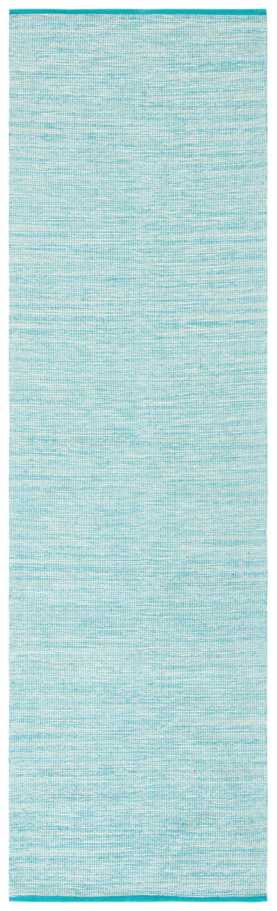 Montauk MTK250 Hand Woven Runner Rug - Aqua/Blue - 2'3"x8' - Safavieh.