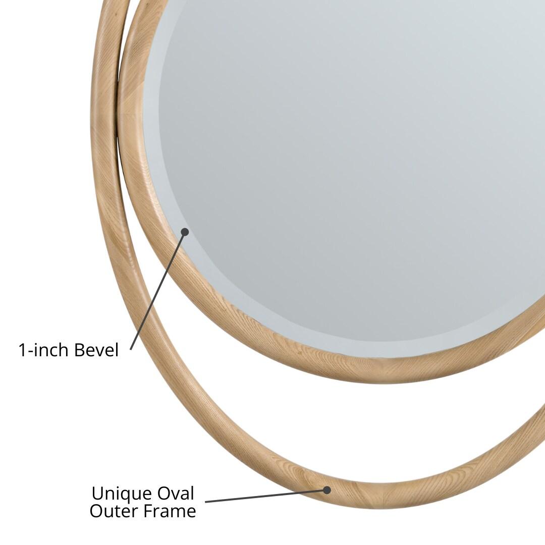 Esca Oval Wall Mirror