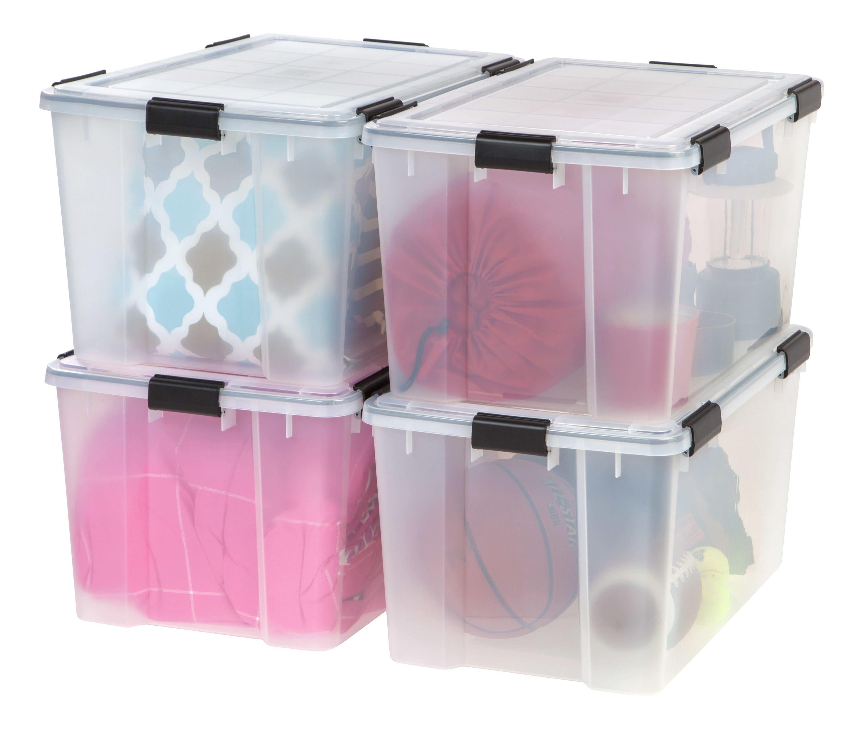 IRIS USA, Inc. 6.5 Qt./2 Gal. Weatherproof Storage Tote