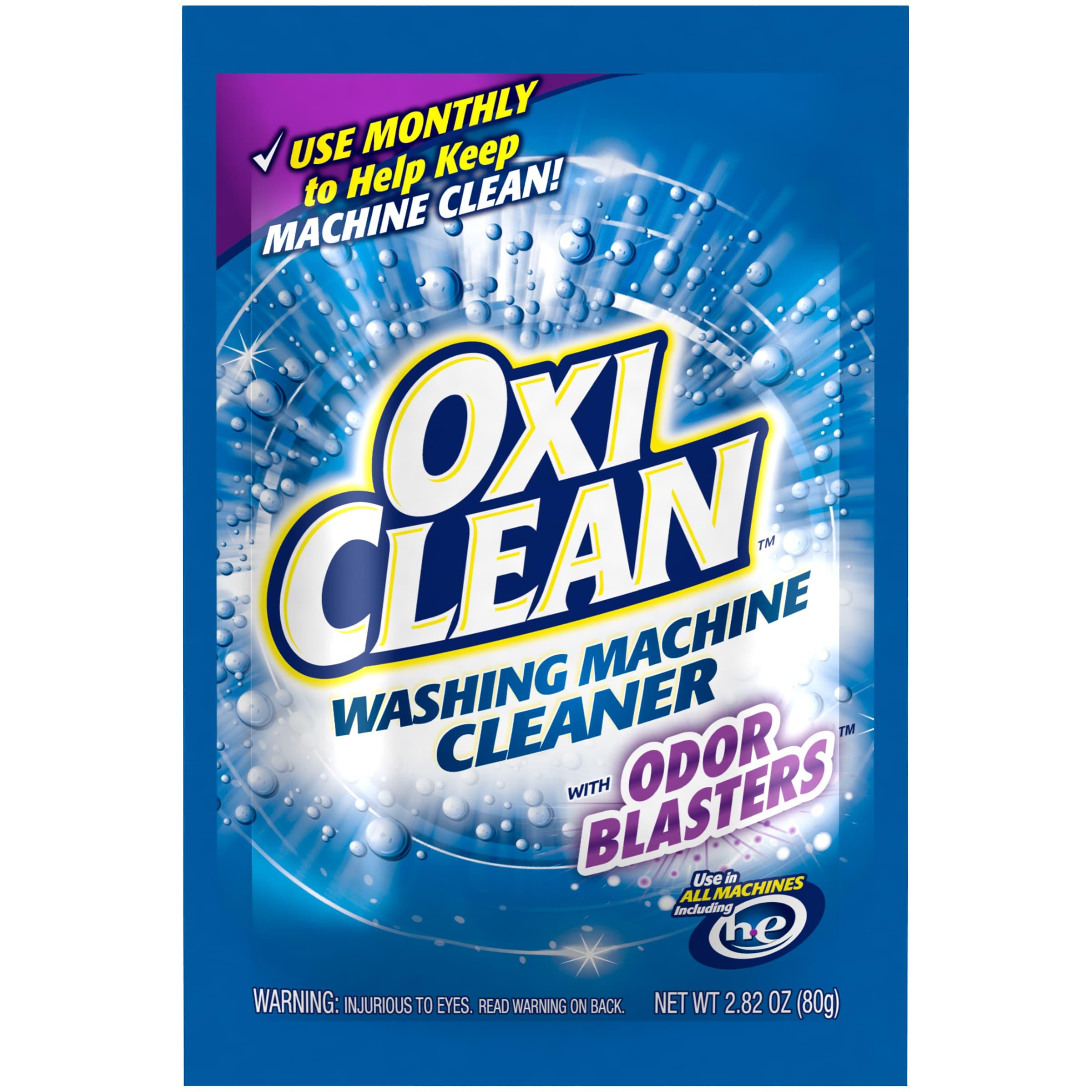 OxiClean Washing Machine Cleaner with Odor Blasters - 11.28oz/4ct