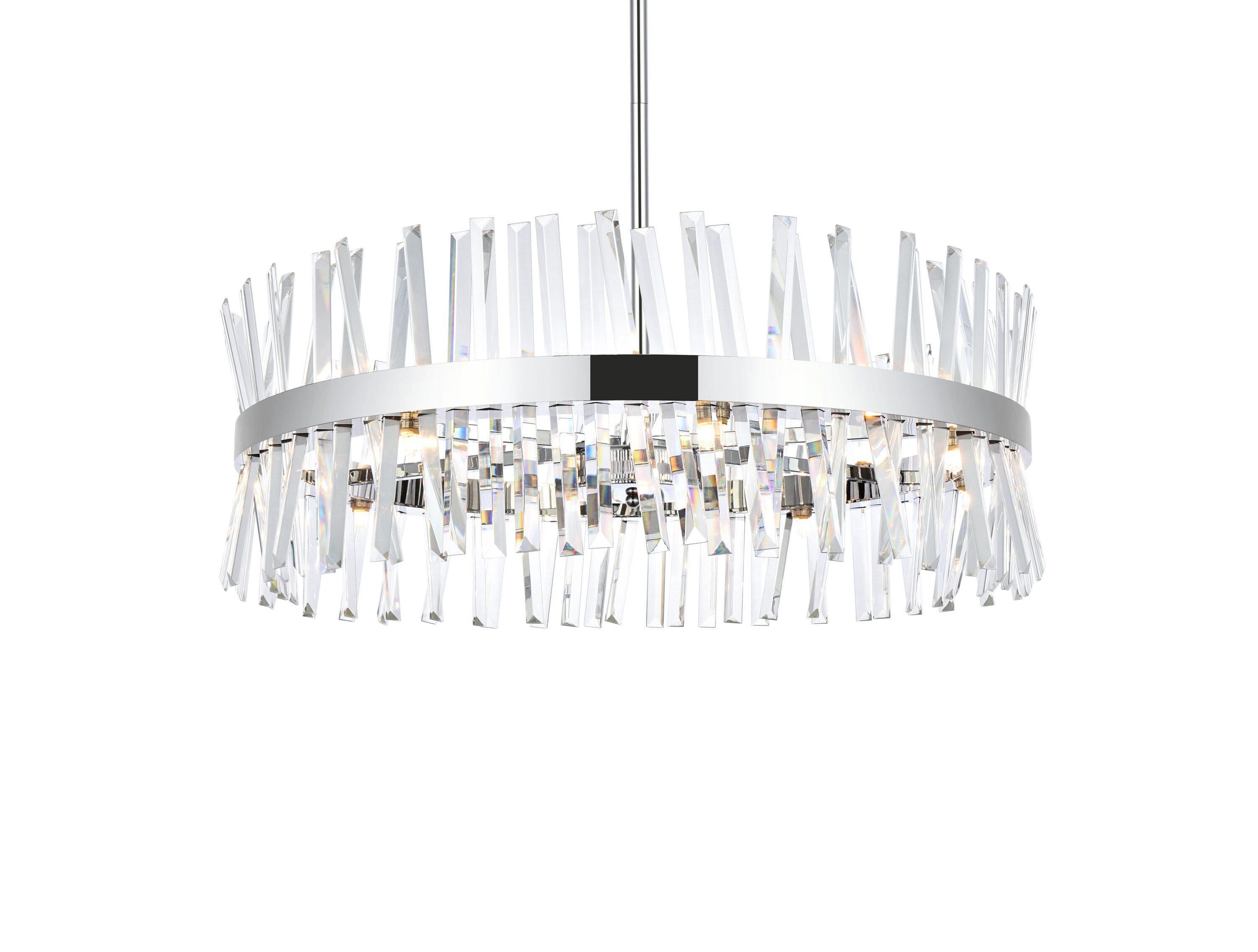Elegant Lighting Serephina 16 - Light Chandelier in  Chrome