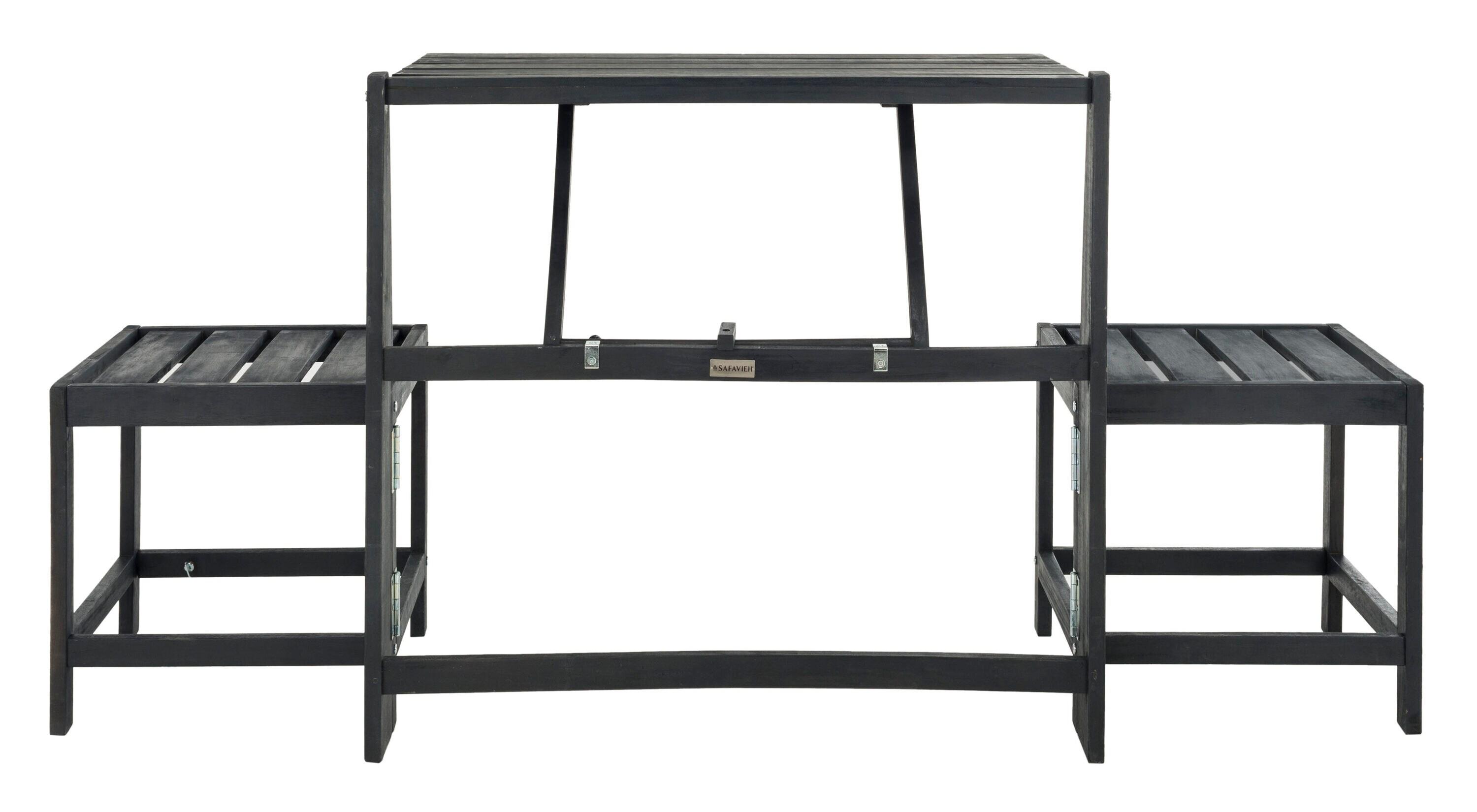 Belamy Transformer Bench - Outdoor - PAT6752 - Dark Slate Gray - Safavieh