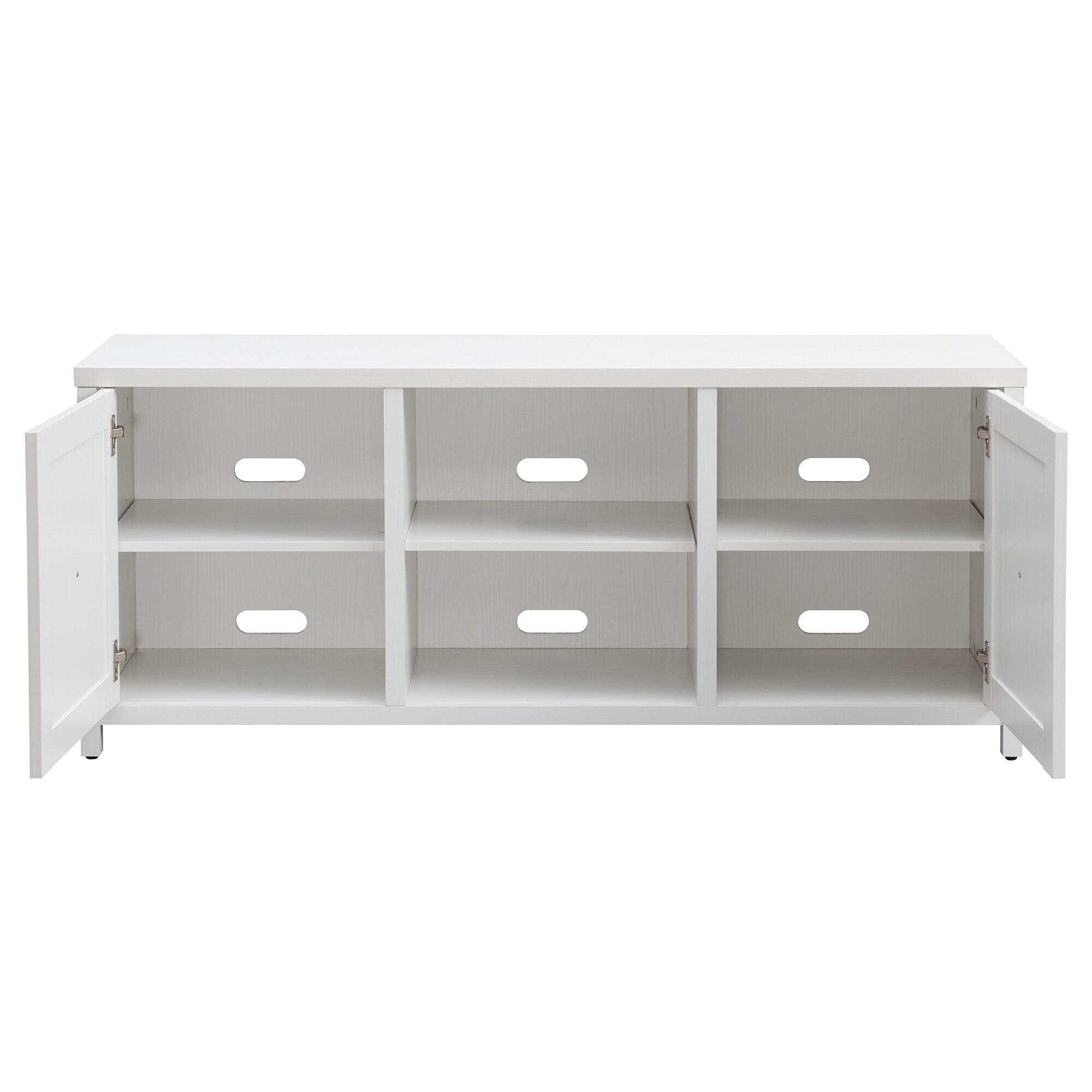 White TV Stand - Henn&Hart