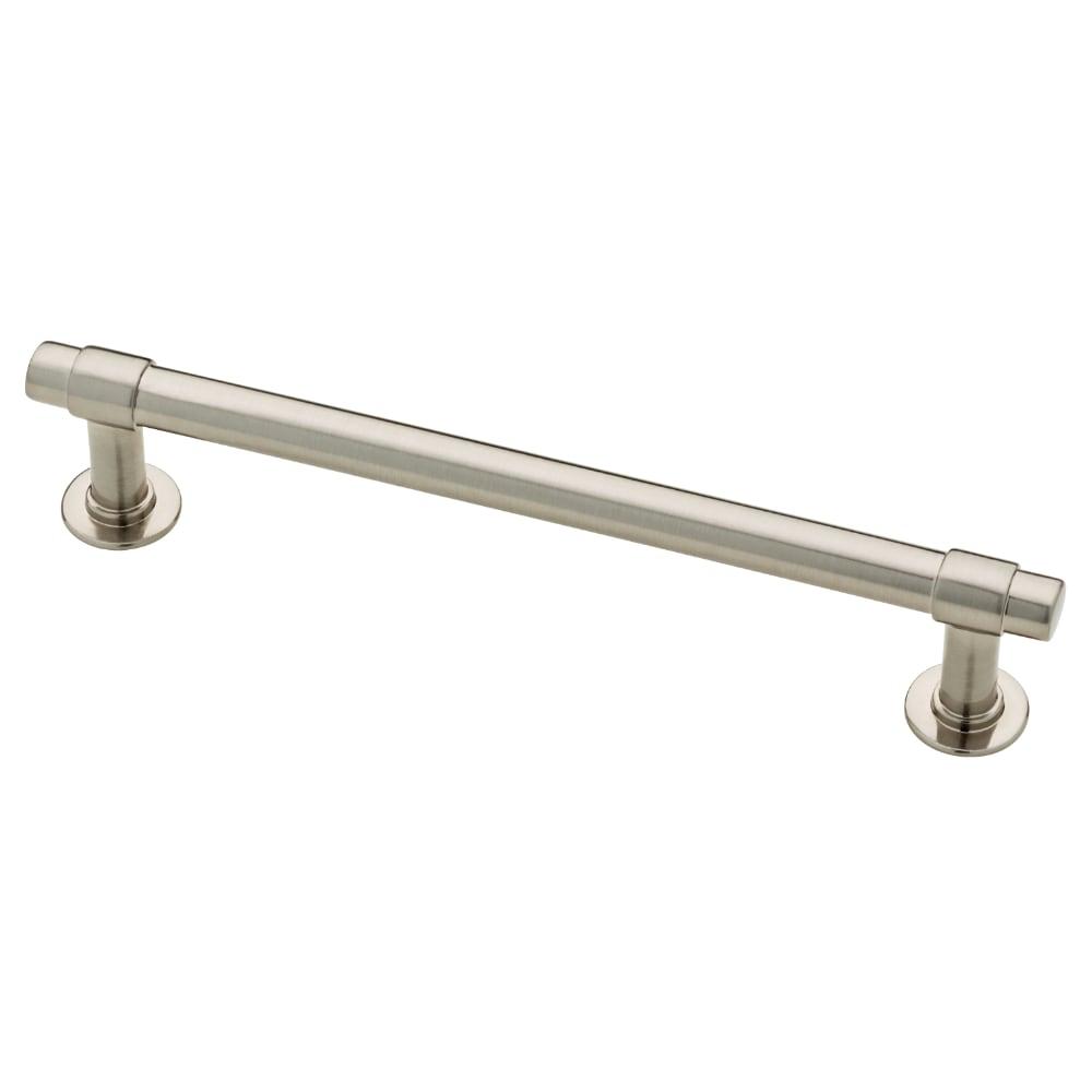 Franklin Brass Francisco 5-in (128mm) Center to Center Brushed Nickel Cylindrical Bar Drawer Pull (10-Pack)