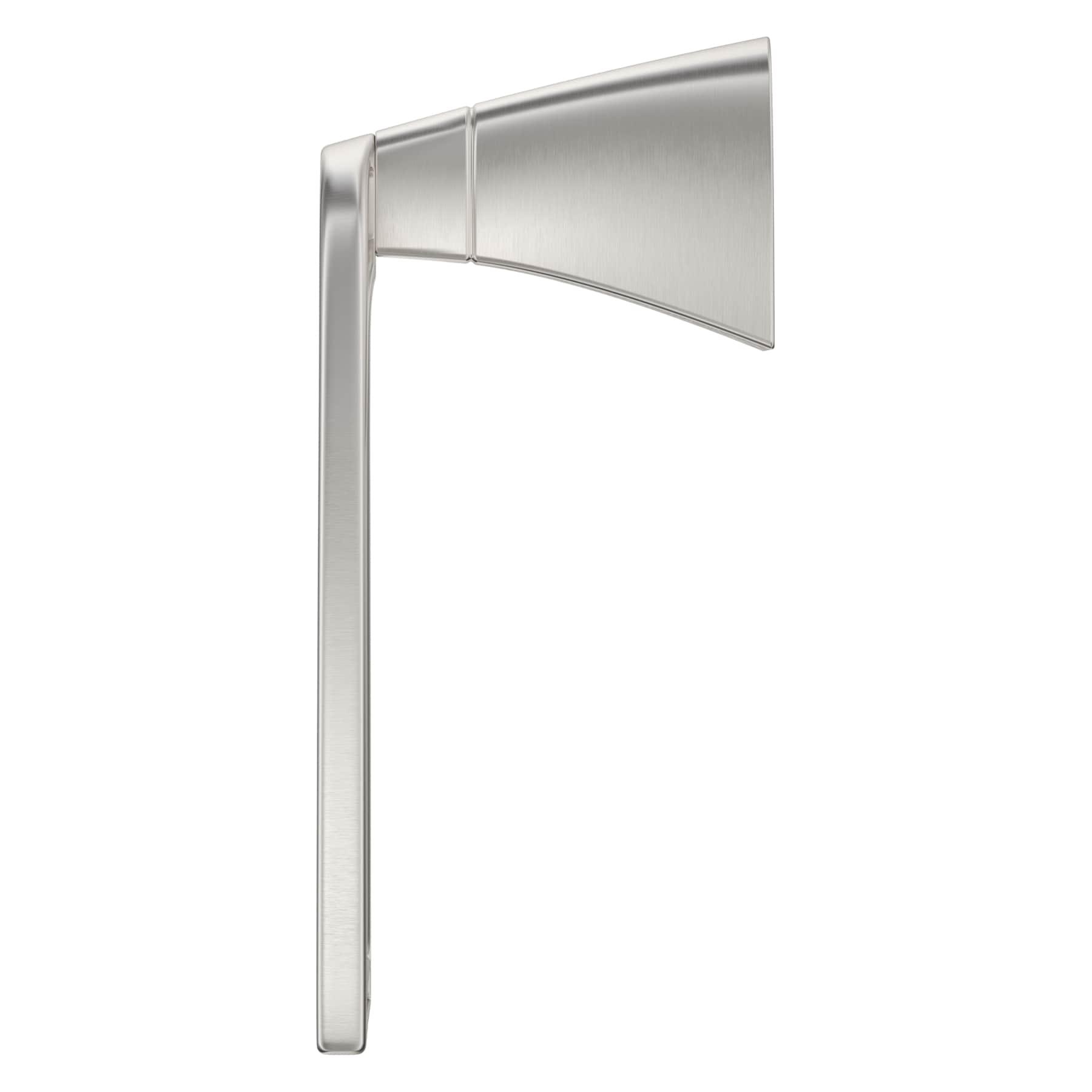 Pfister Karci Towel Ring, Hand Towel Holder for Bathroom, Wall-Mounted, Screw-In, Spot Defense Brushed Nickel Finish, BRBKA0GS