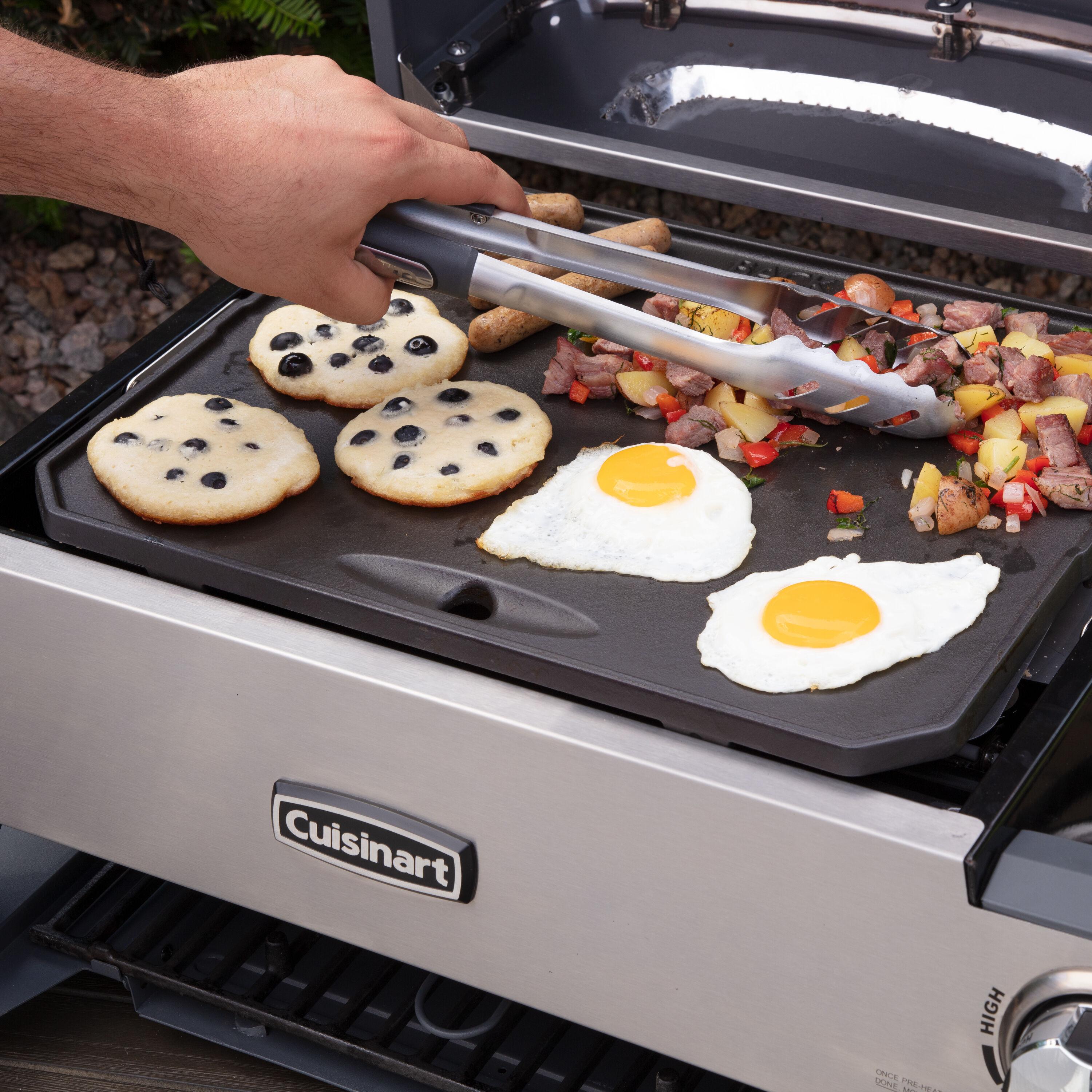 Cuisinart Stainless Steel Propane Grill, Griddle, & Pizza Oven